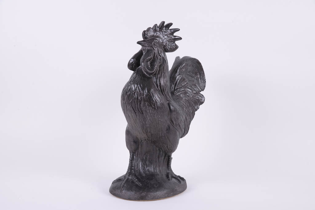 Decorative Rooster Plaster Sculpture