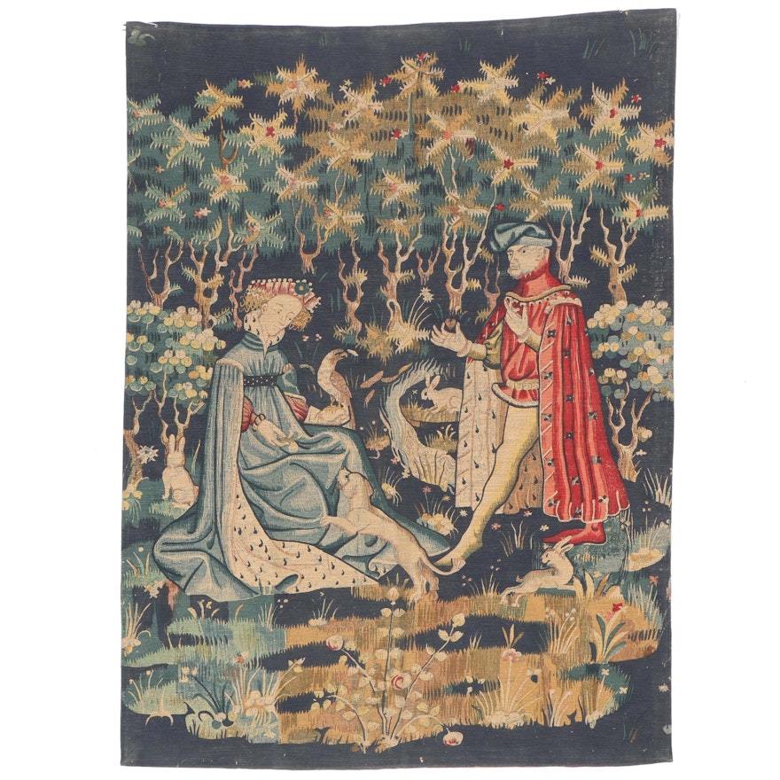 Printed Reproduction of "Tapestry with the Offering of the Heart"
