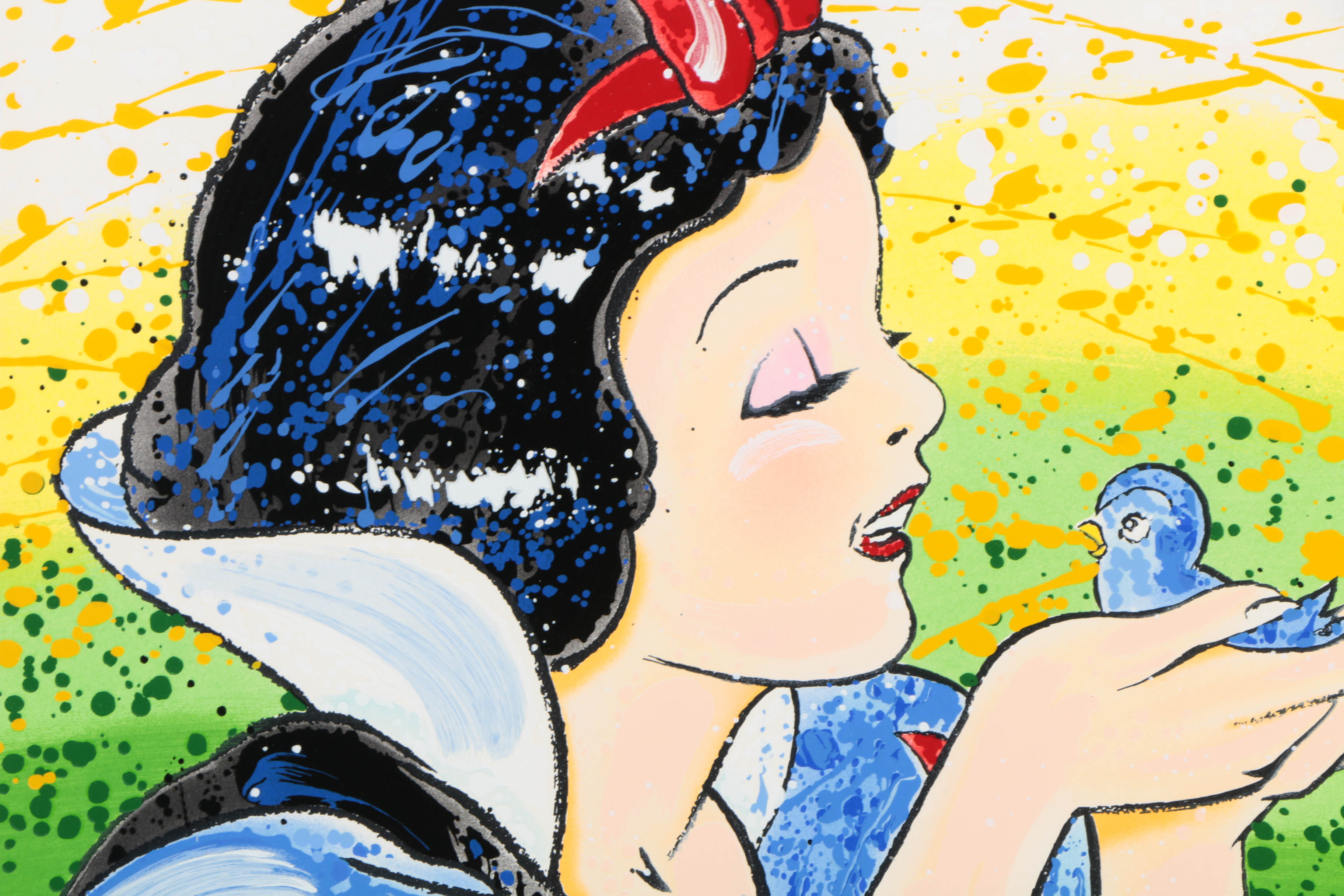 David Willardson Limited Edition Serigraph on Paper "Fine Feathered Friend"