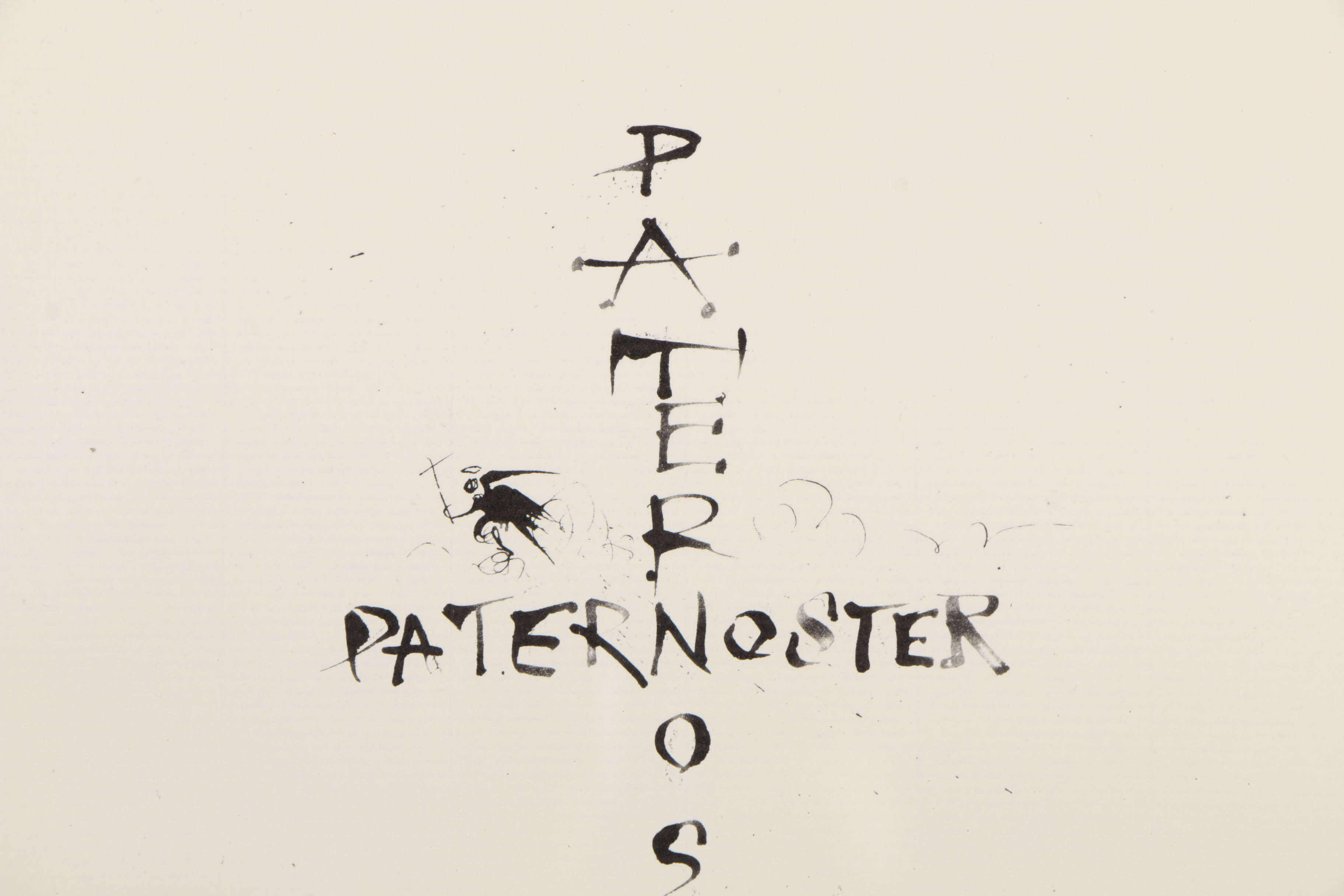 Halftone Print of Dali's Paternoster Portfolio of Prints
