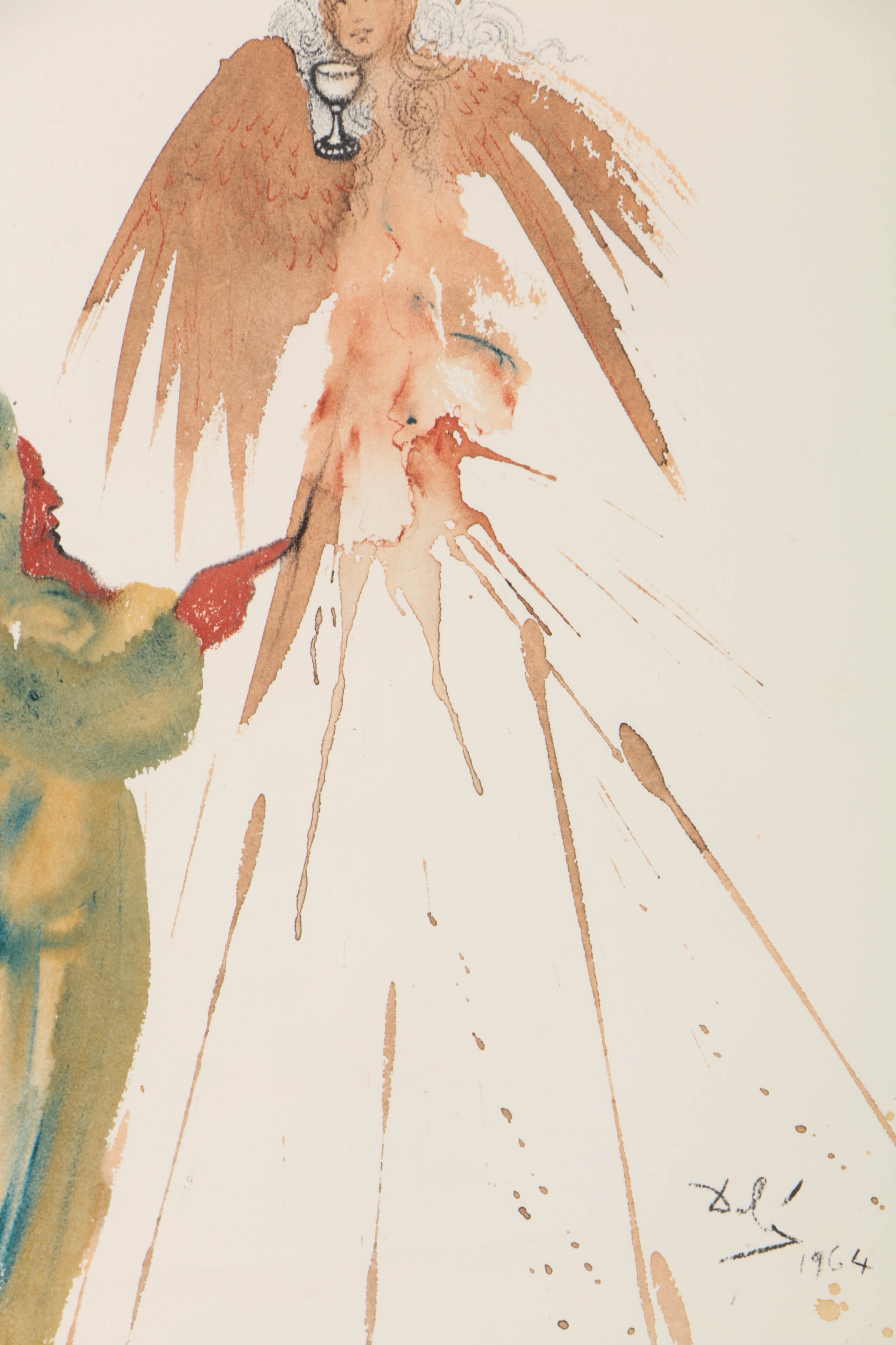 After Salvador Dalí Offset Lithograph on Paper "Oblatio Munda"