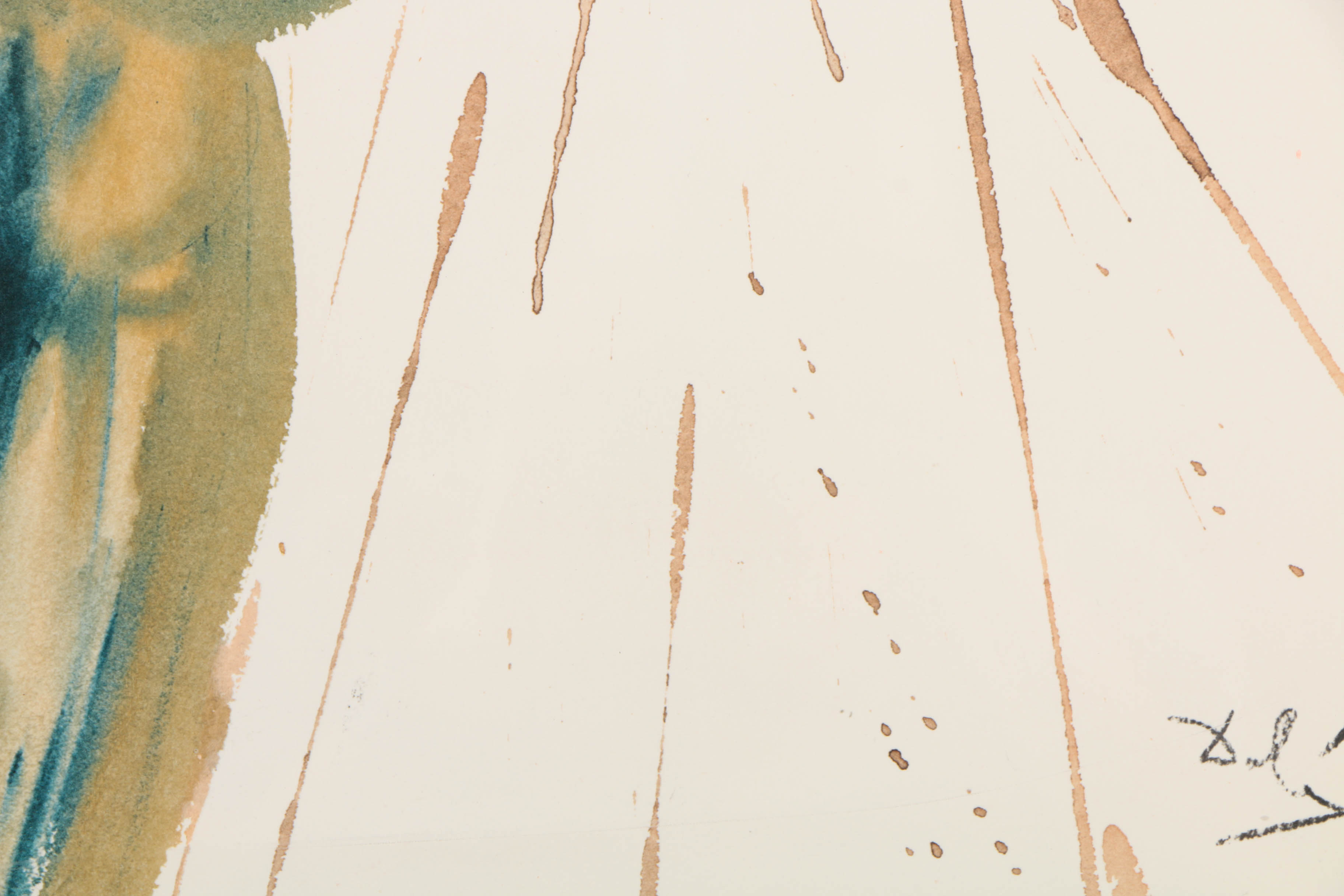 After Salvador Dalí Offset Lithograph on Paper "Oblatio Munda"