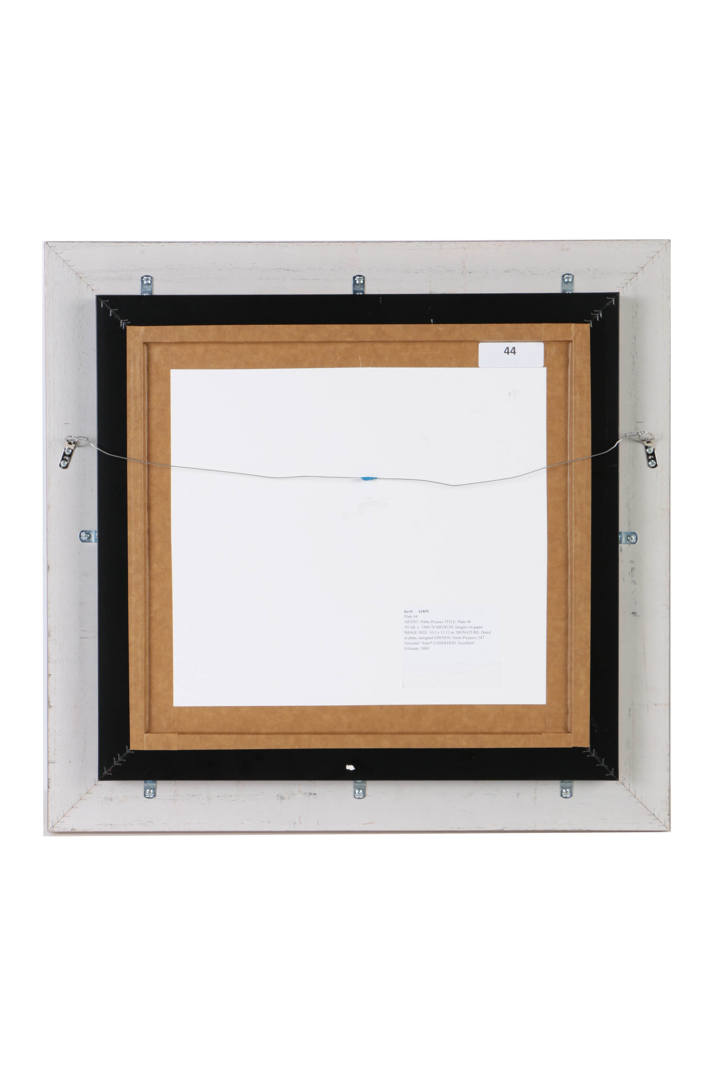 After Pablo Picasso Halftone Print on Paper