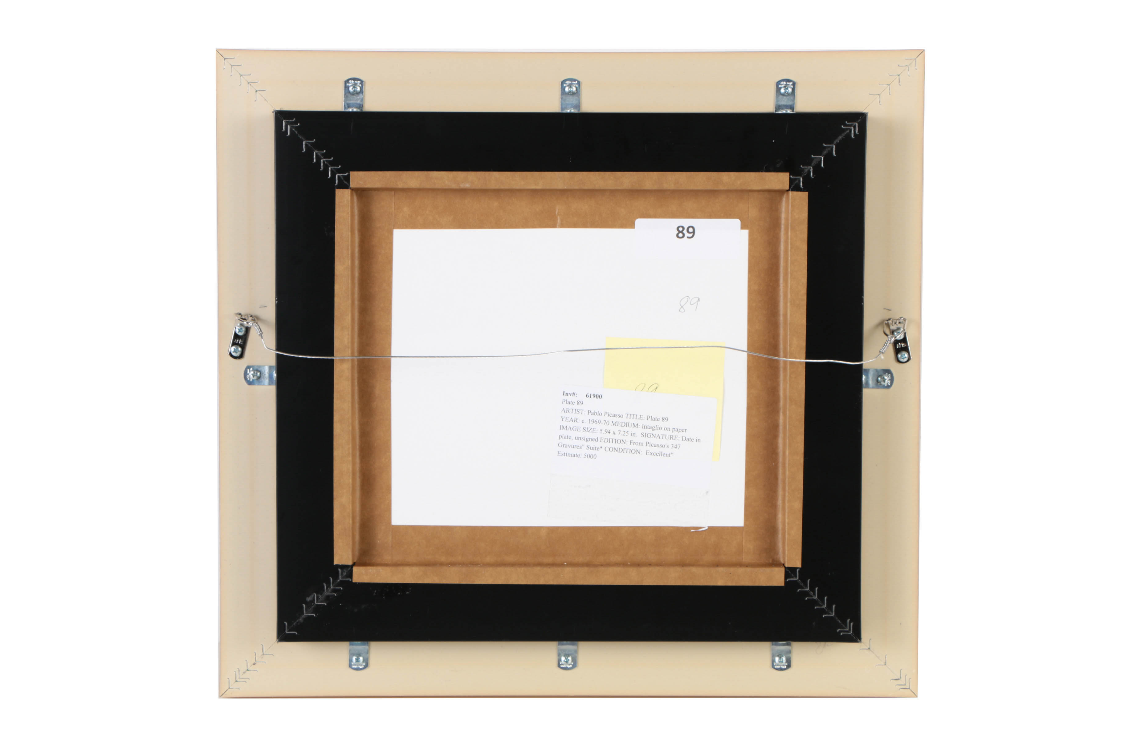 After Pablo Picasso Halftone Print on Paper