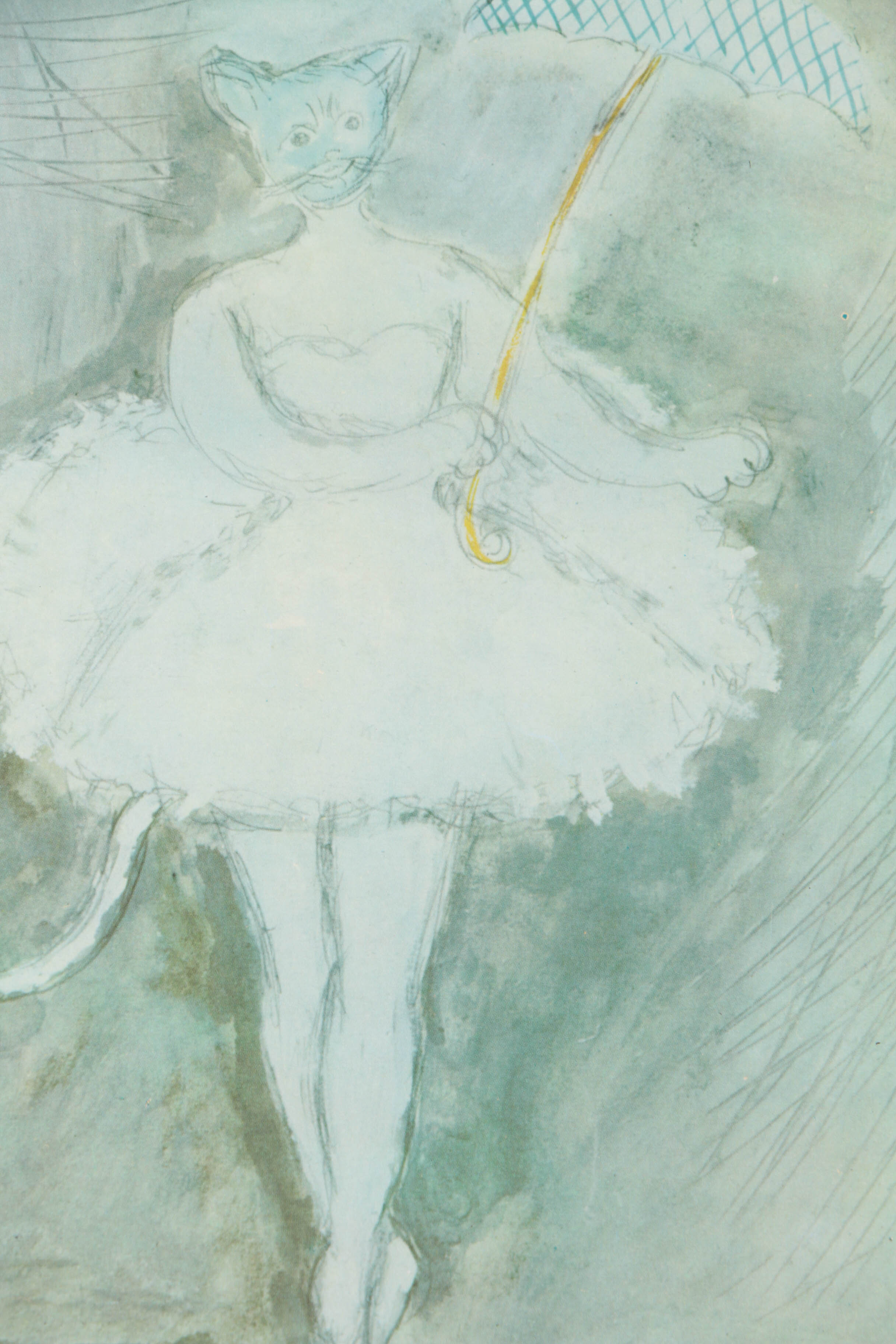 After Marc Chagall Offset Lithograph on Paper "Aleko"