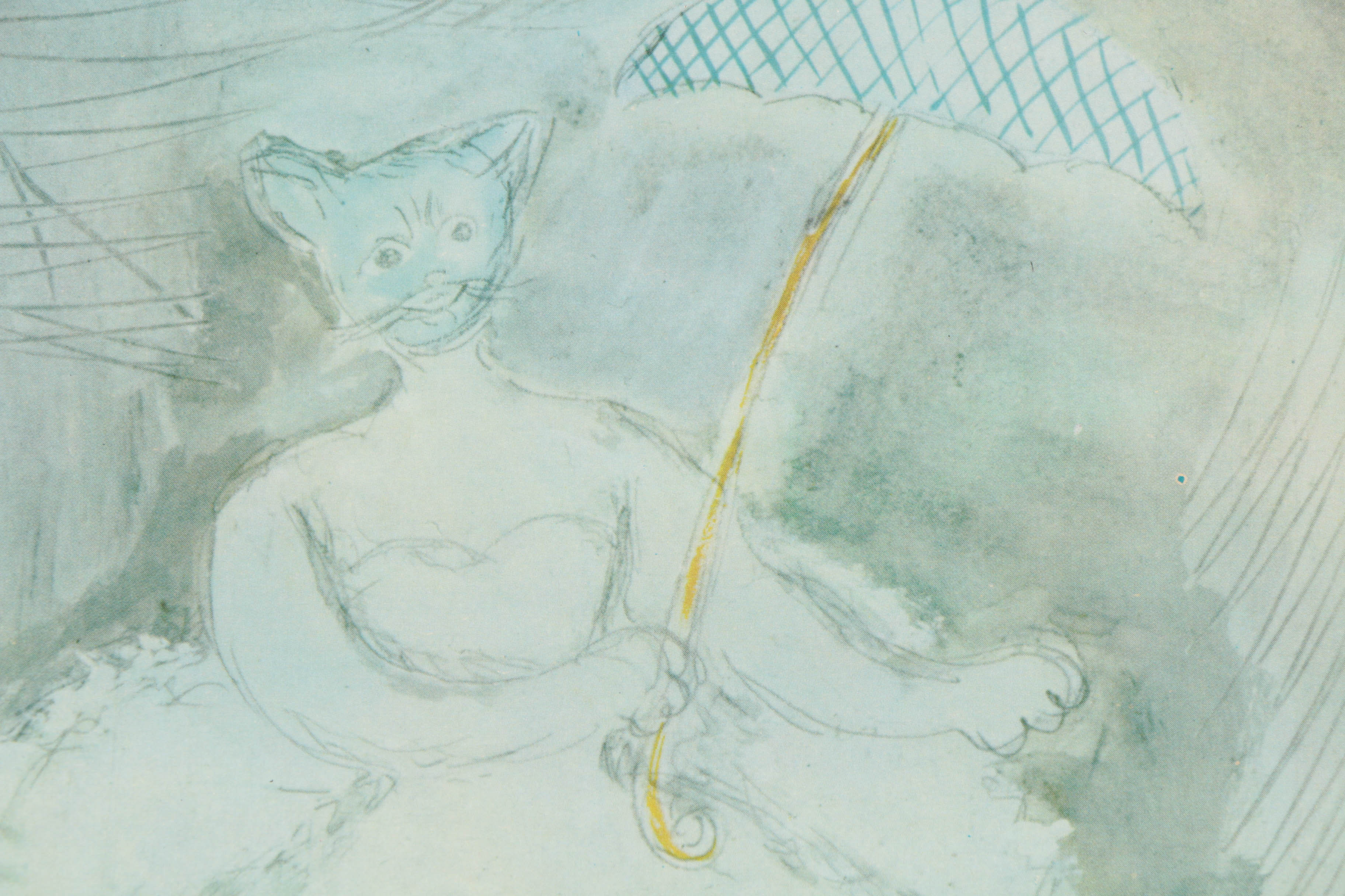 After Marc Chagall Offset Lithograph on Paper "Aleko"