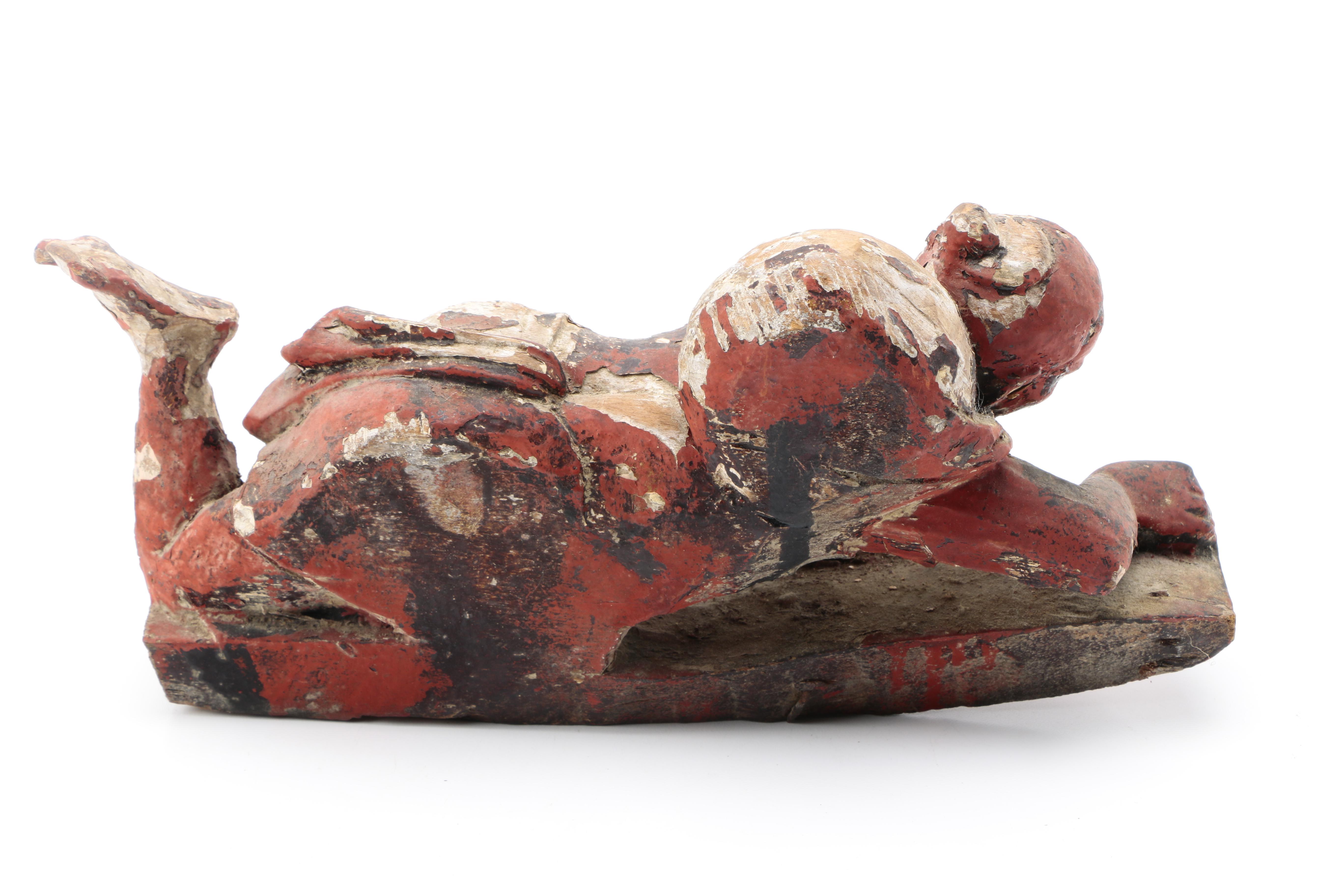 Asian Carved Wood Figures