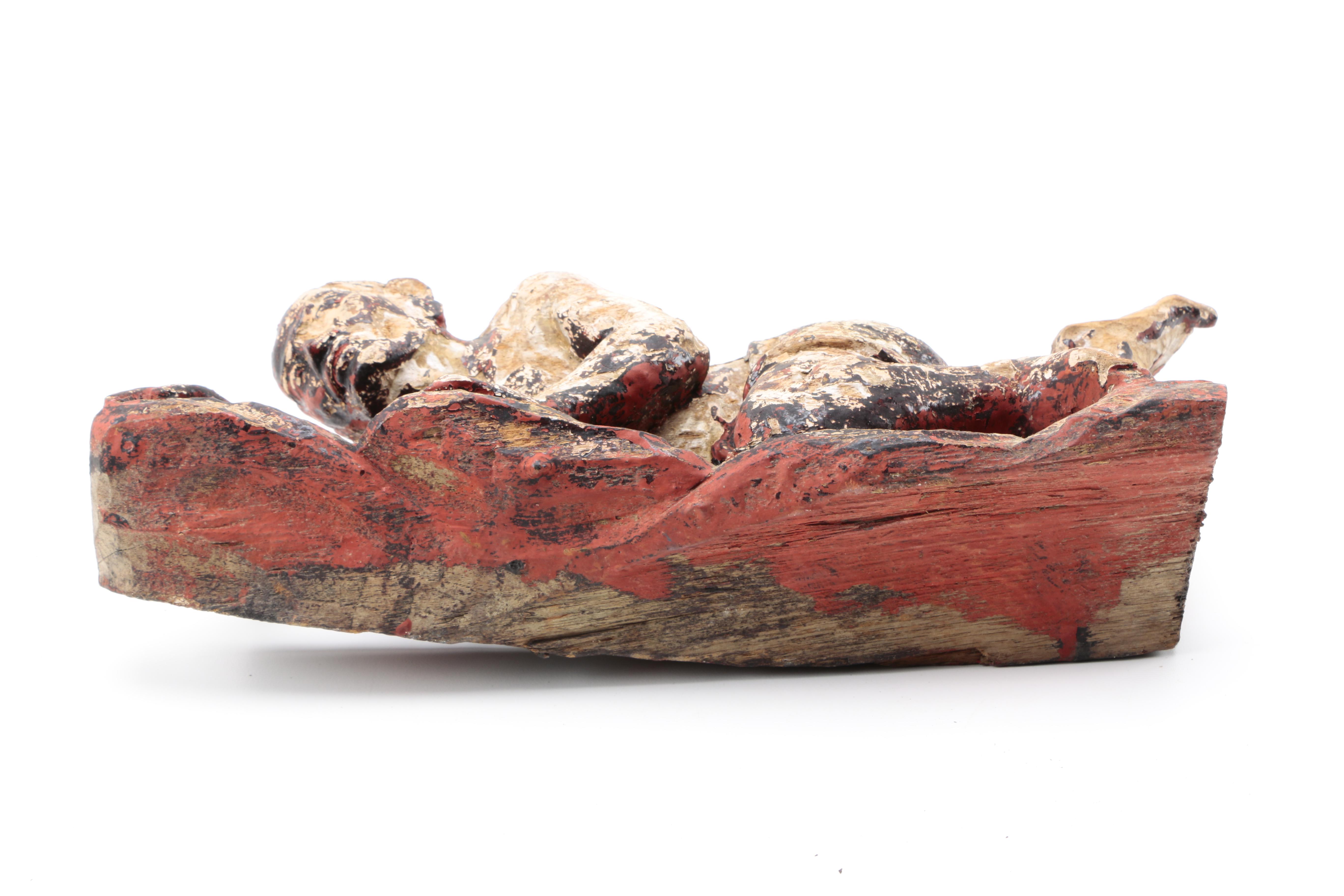 Asian Carved Wood Figures