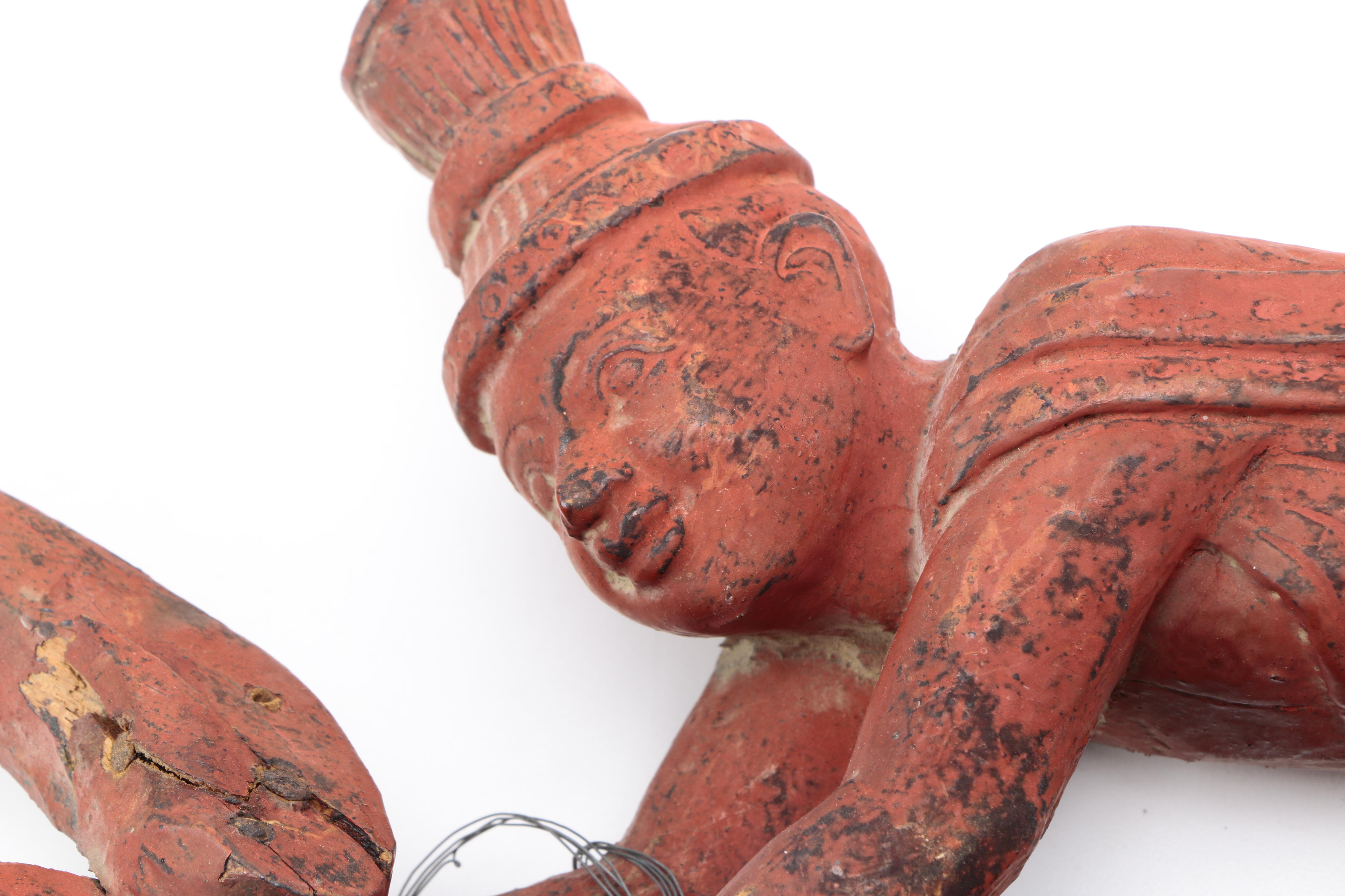 Asian Carved Wood Figures