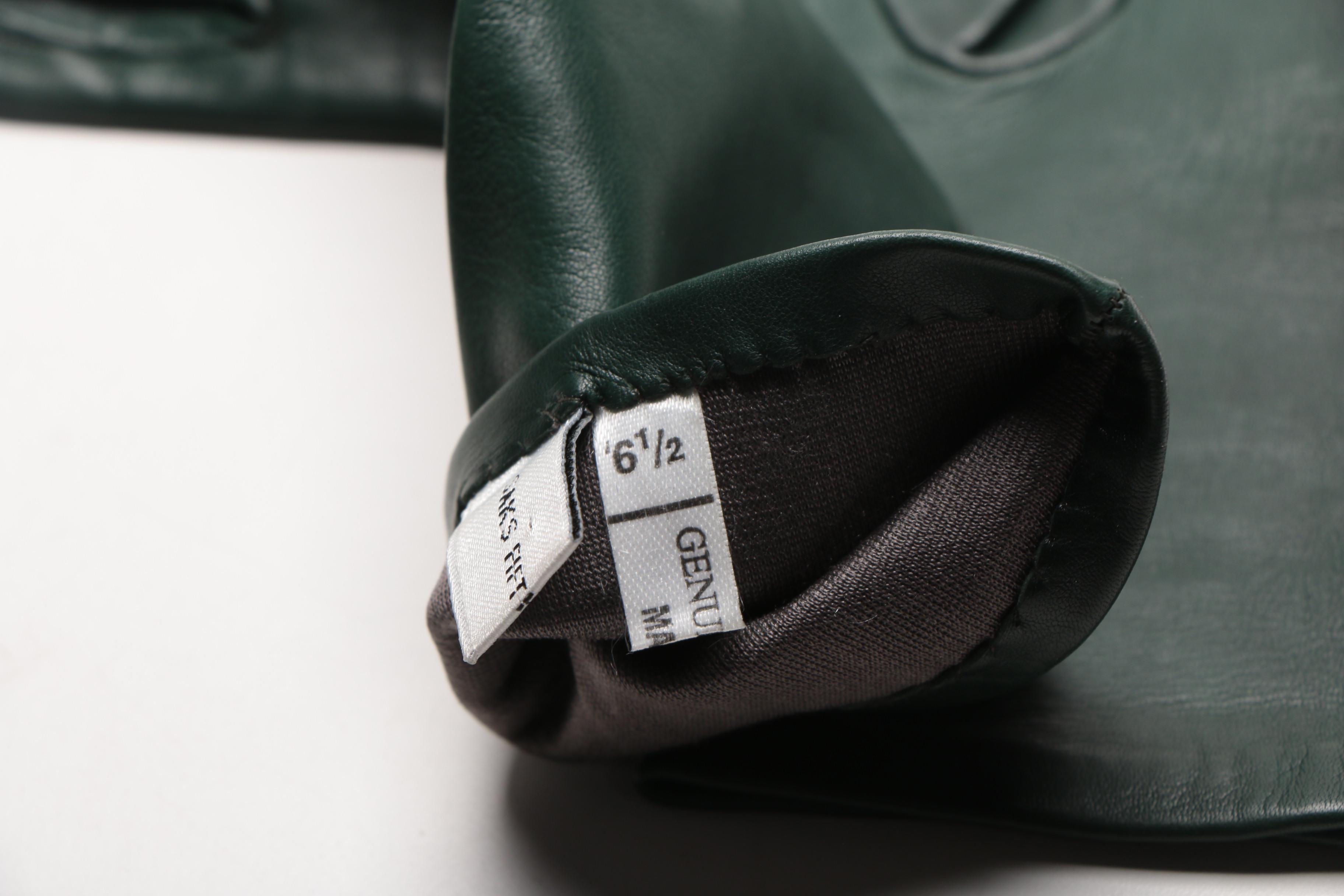 Collection of Leather Gloves With Silk and Cashmere