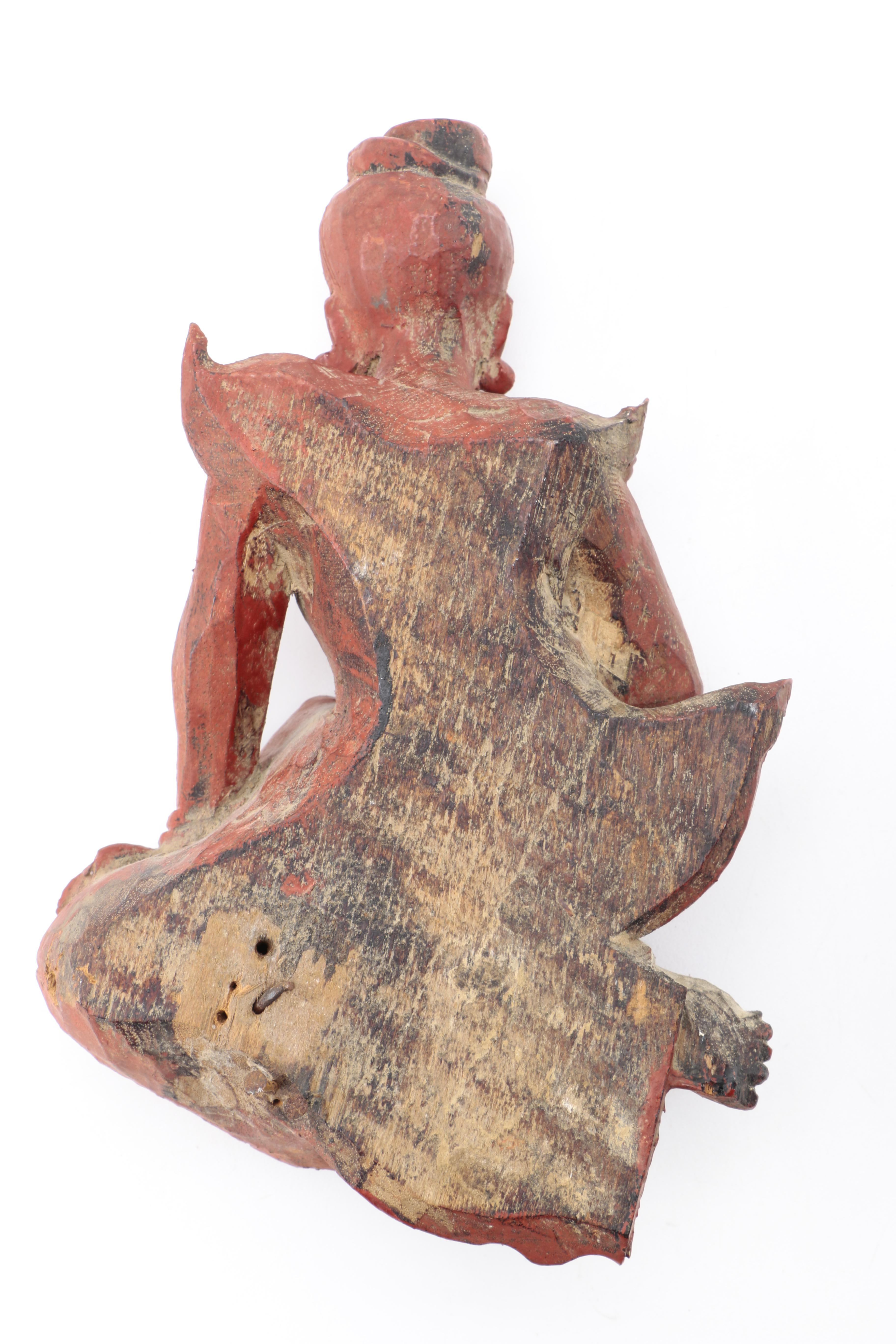 Asian Carved Wood Figures