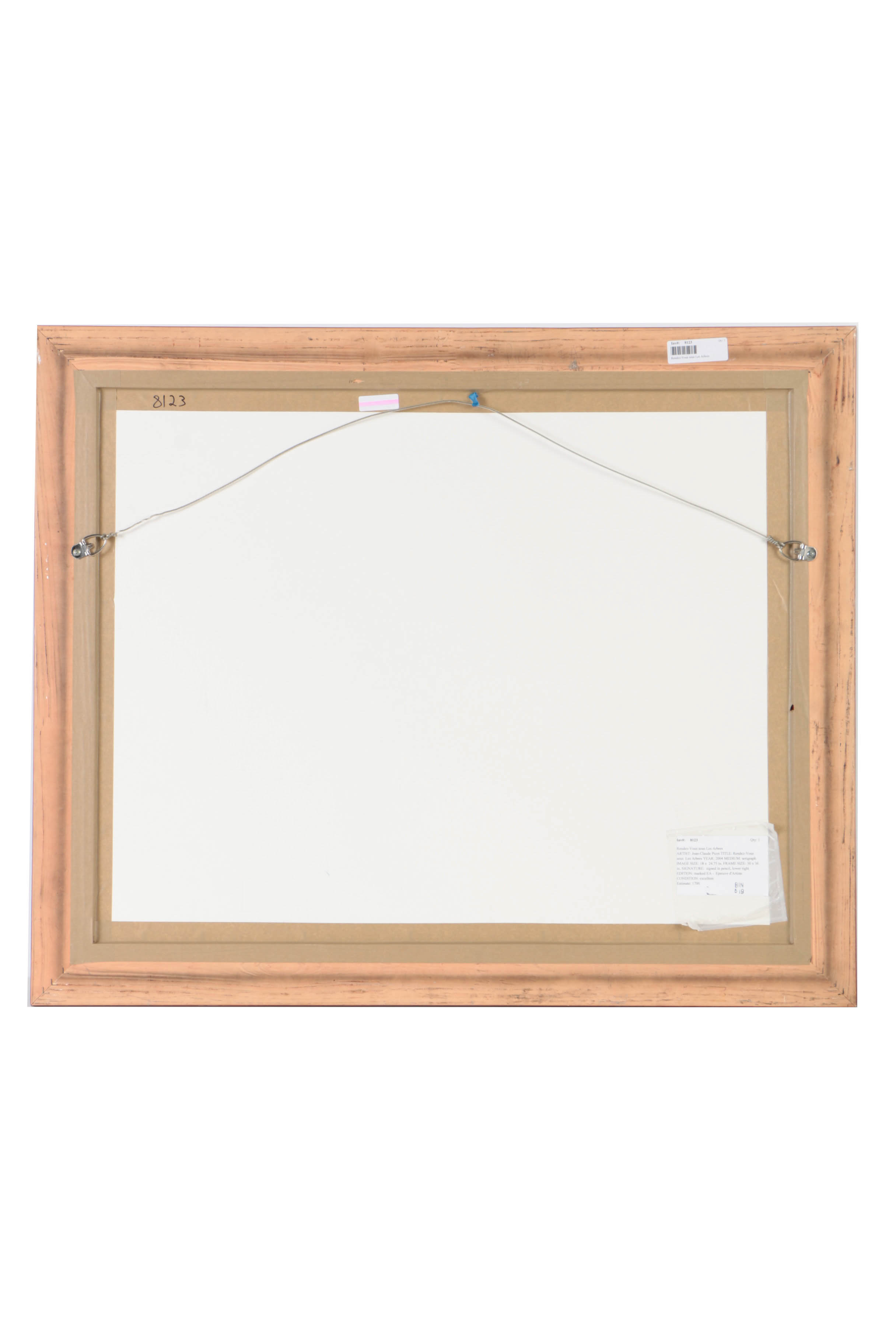 Jean-Claude Picot Signed Artist's Proof Lithograph on Paper "Rendez-vous sous les Arbres"