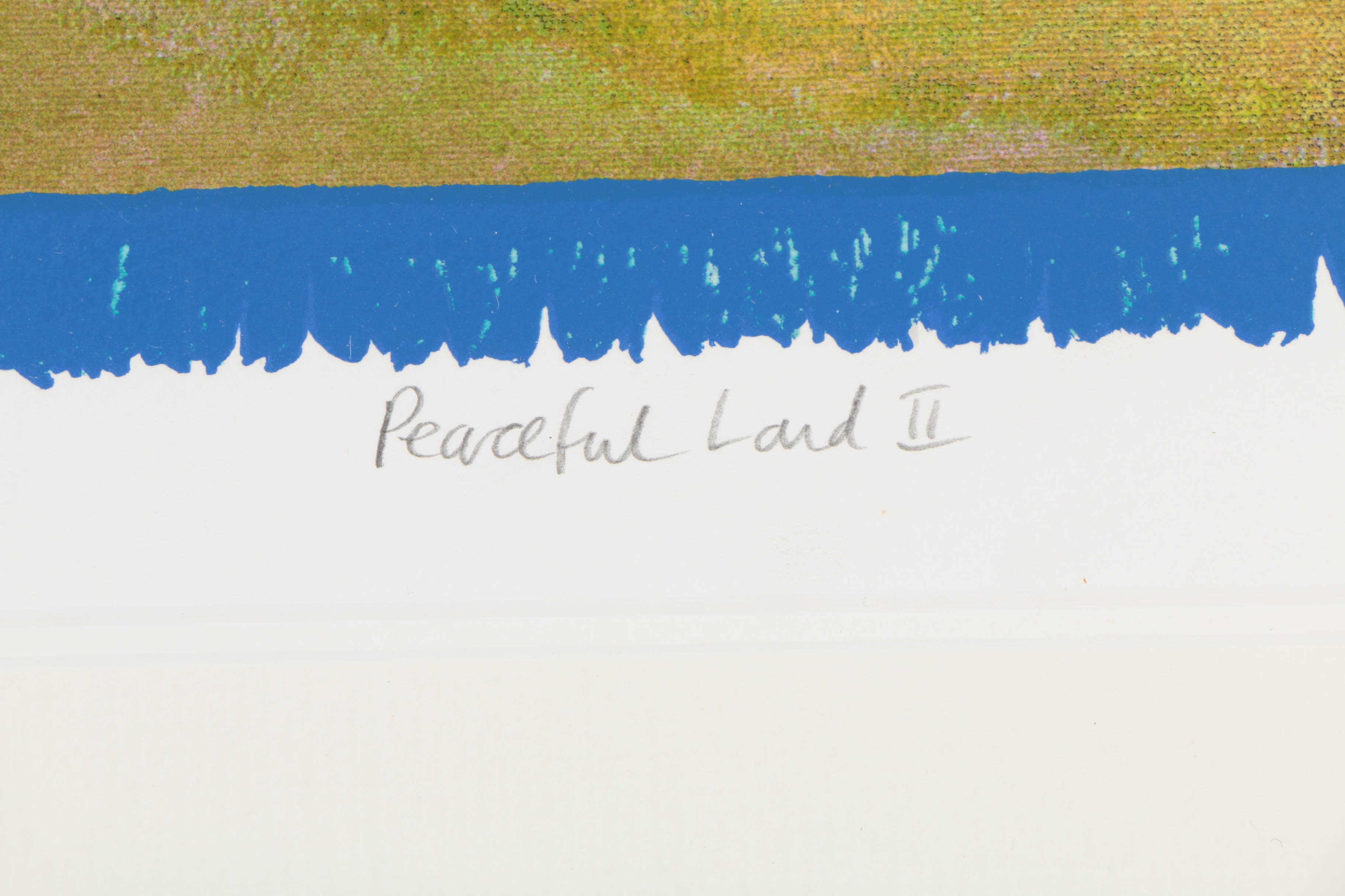 Barbara Brody Limited Edition Serigraph "Peaceful Land II"
