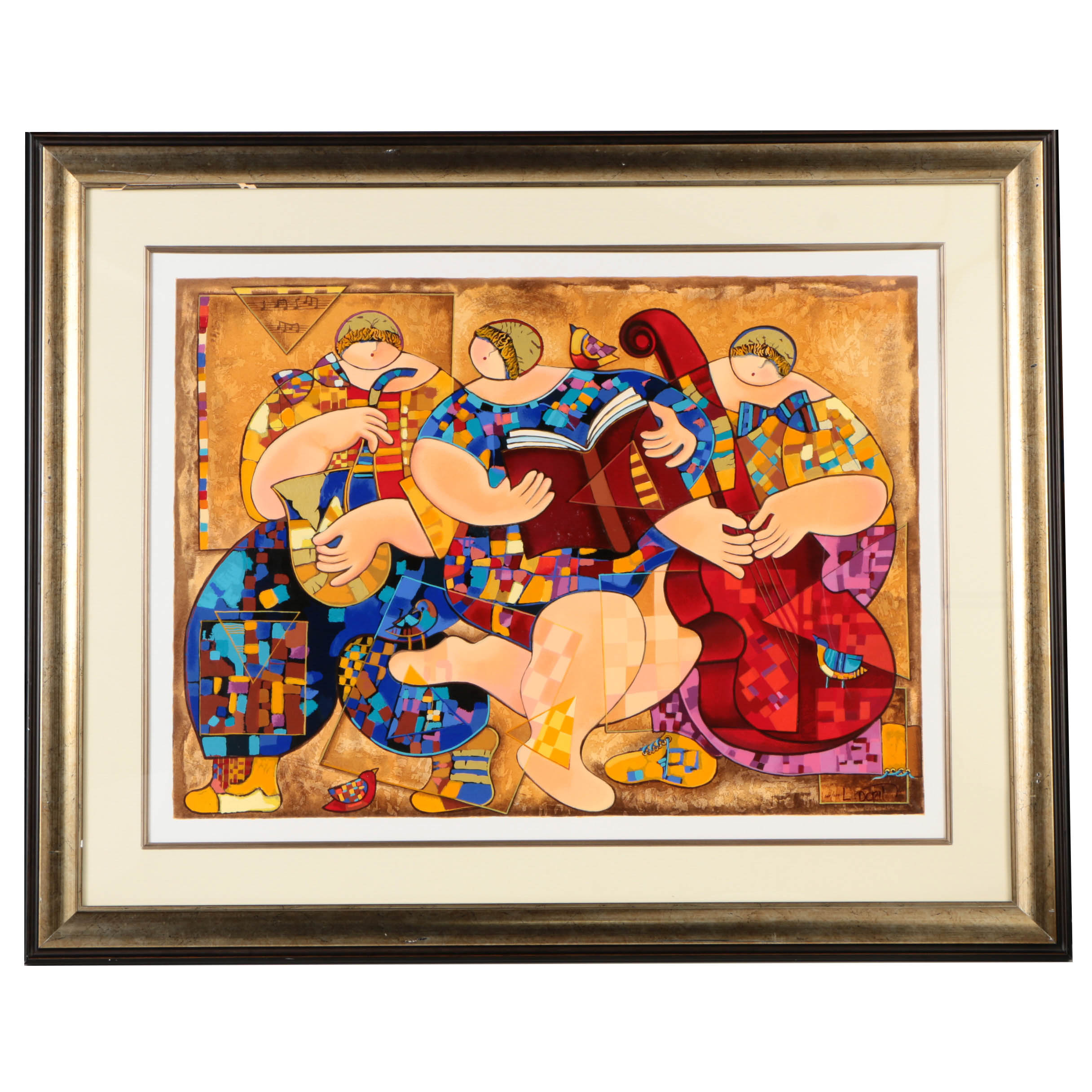 Dorit Levi Limited Edition Serigraph on Paper "Big Easy"