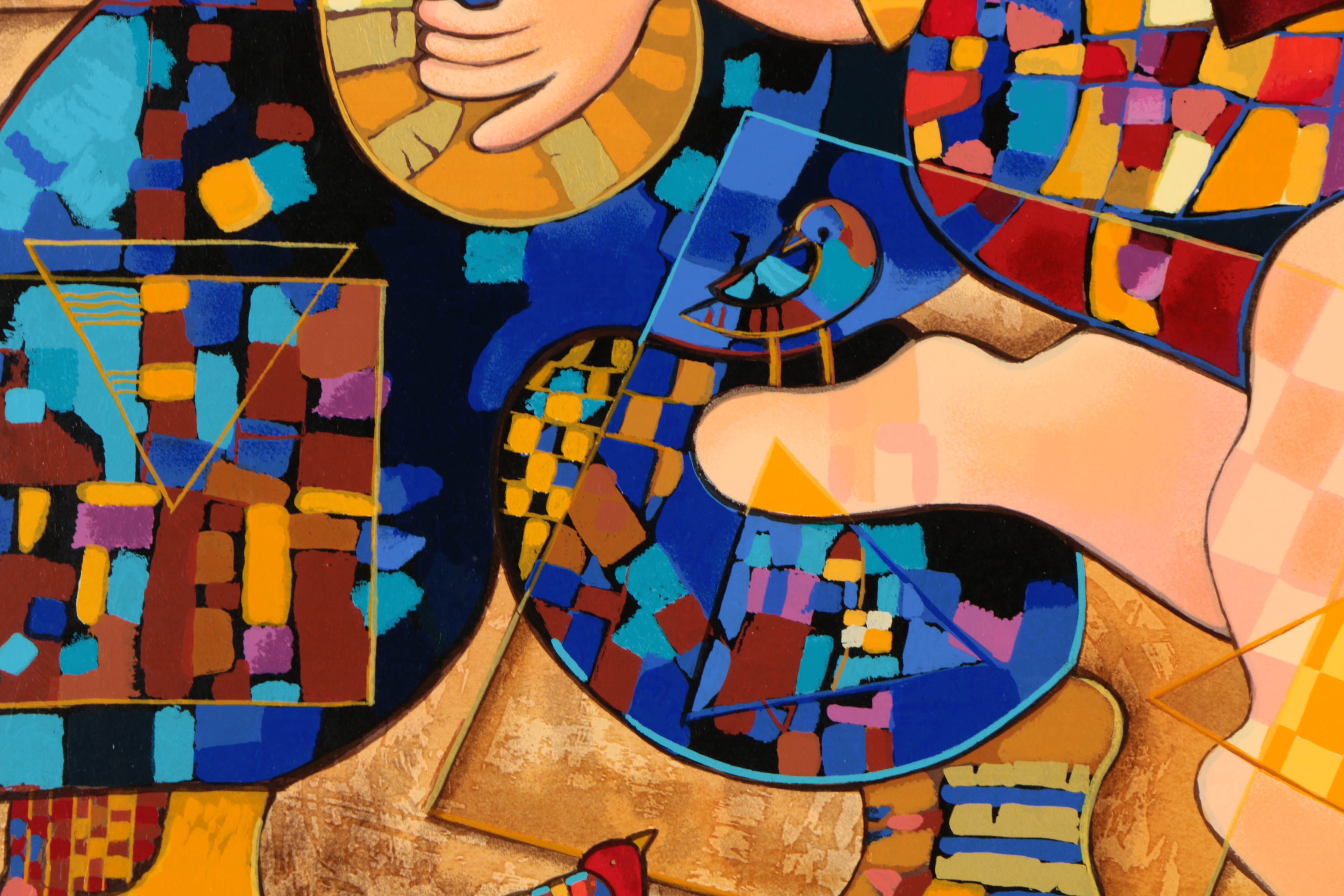 Dorit Levi Limited Edition Serigraph on Paper "Big Easy"