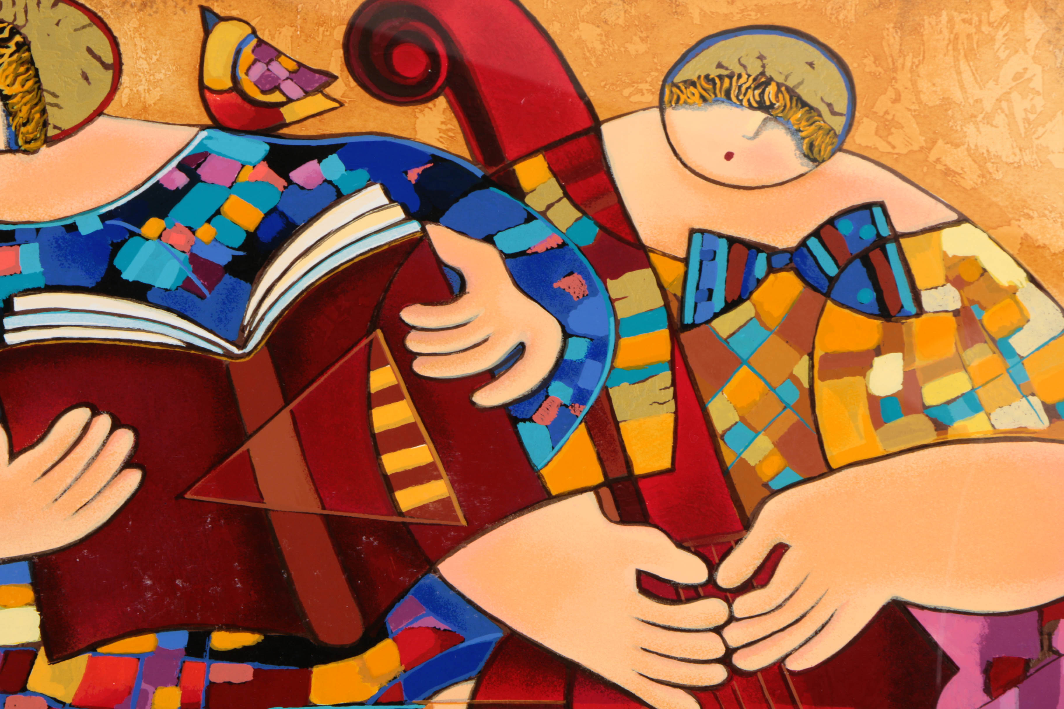 Dorit Levi Limited Edition Serigraph on Paper "Big Easy"