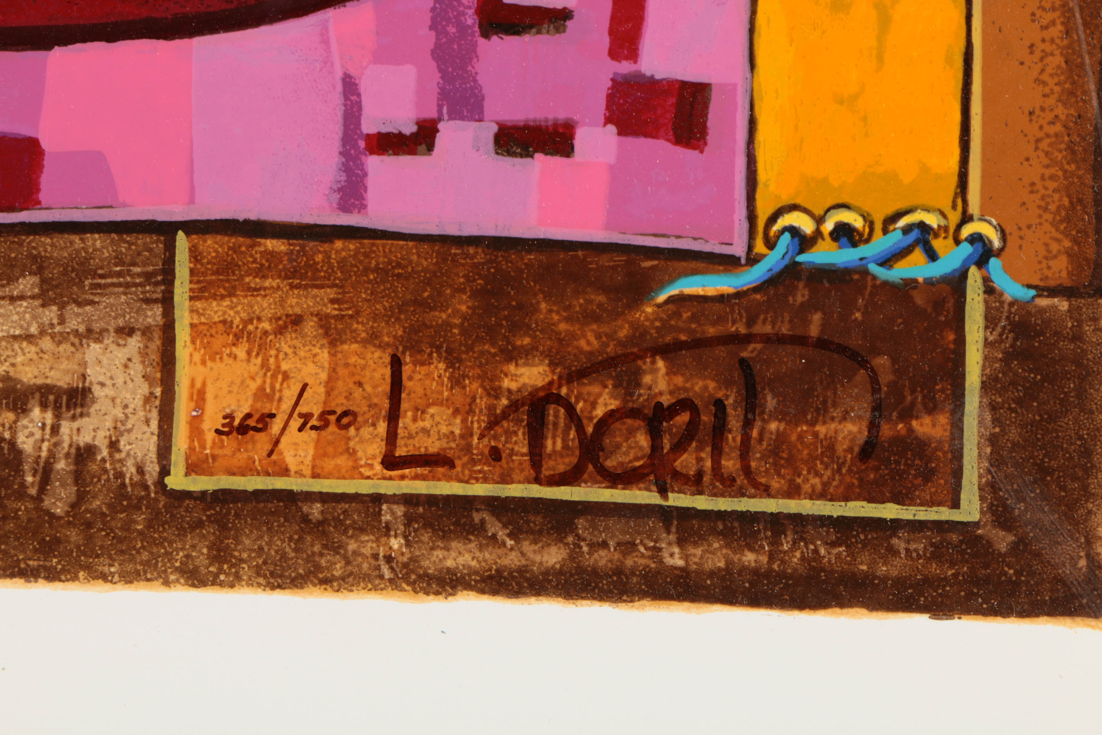 Dorit Levi Limited Edition Serigraph on Paper "Big Easy"