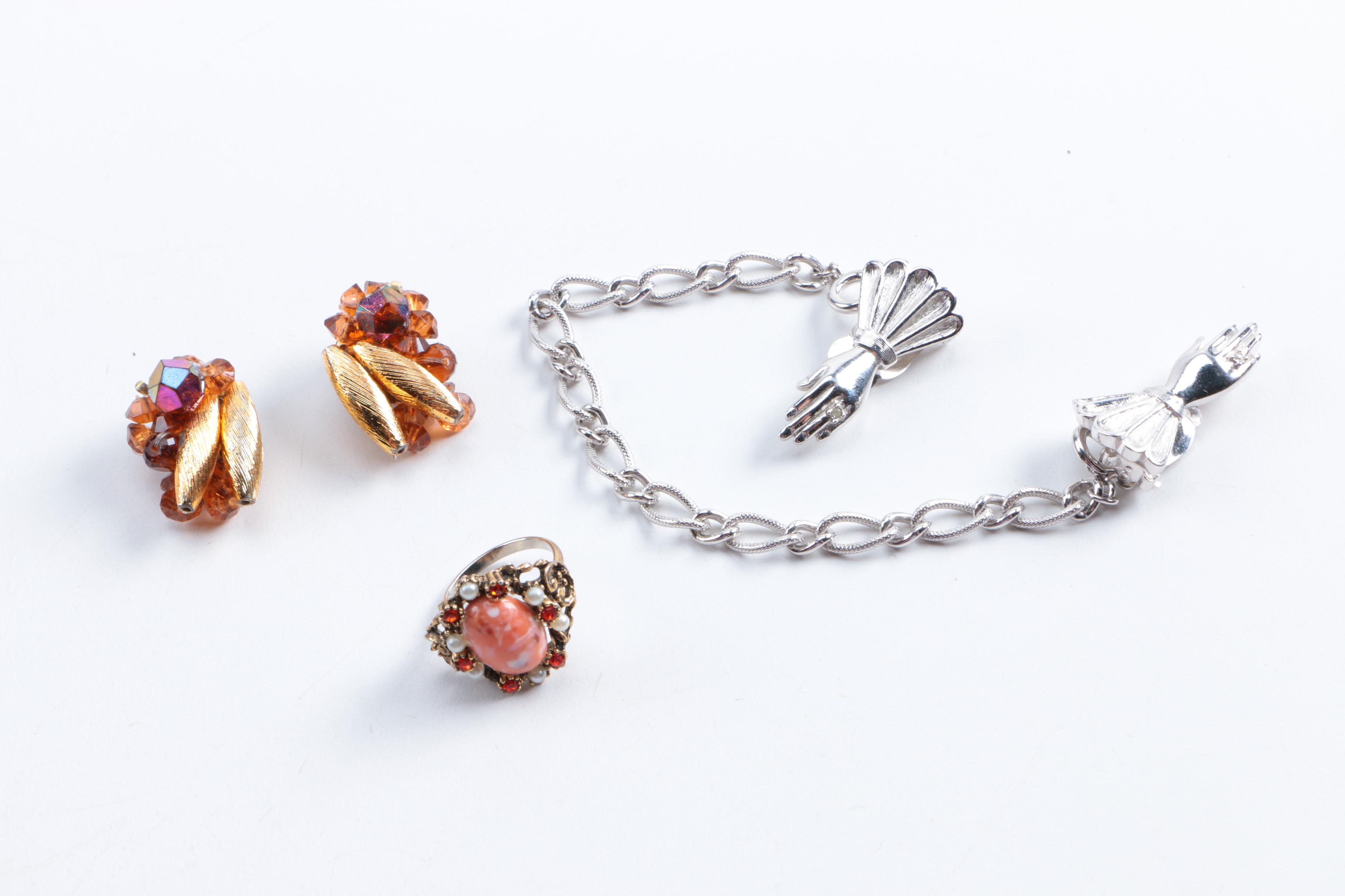 Vintage Jewelry Including Trifari and Sarah Coventry