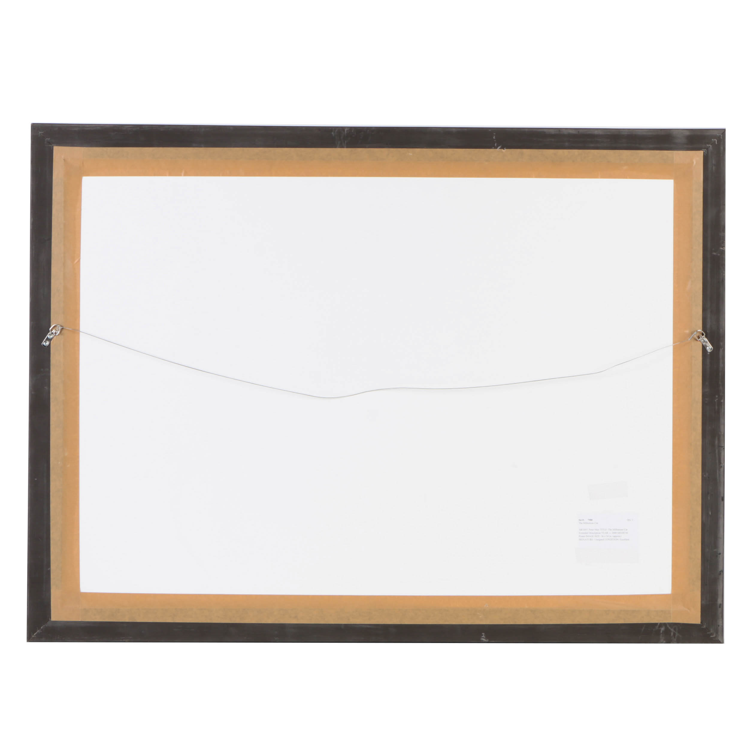 After Peter Max Offset Lithograph Poster "The Millennium Car"