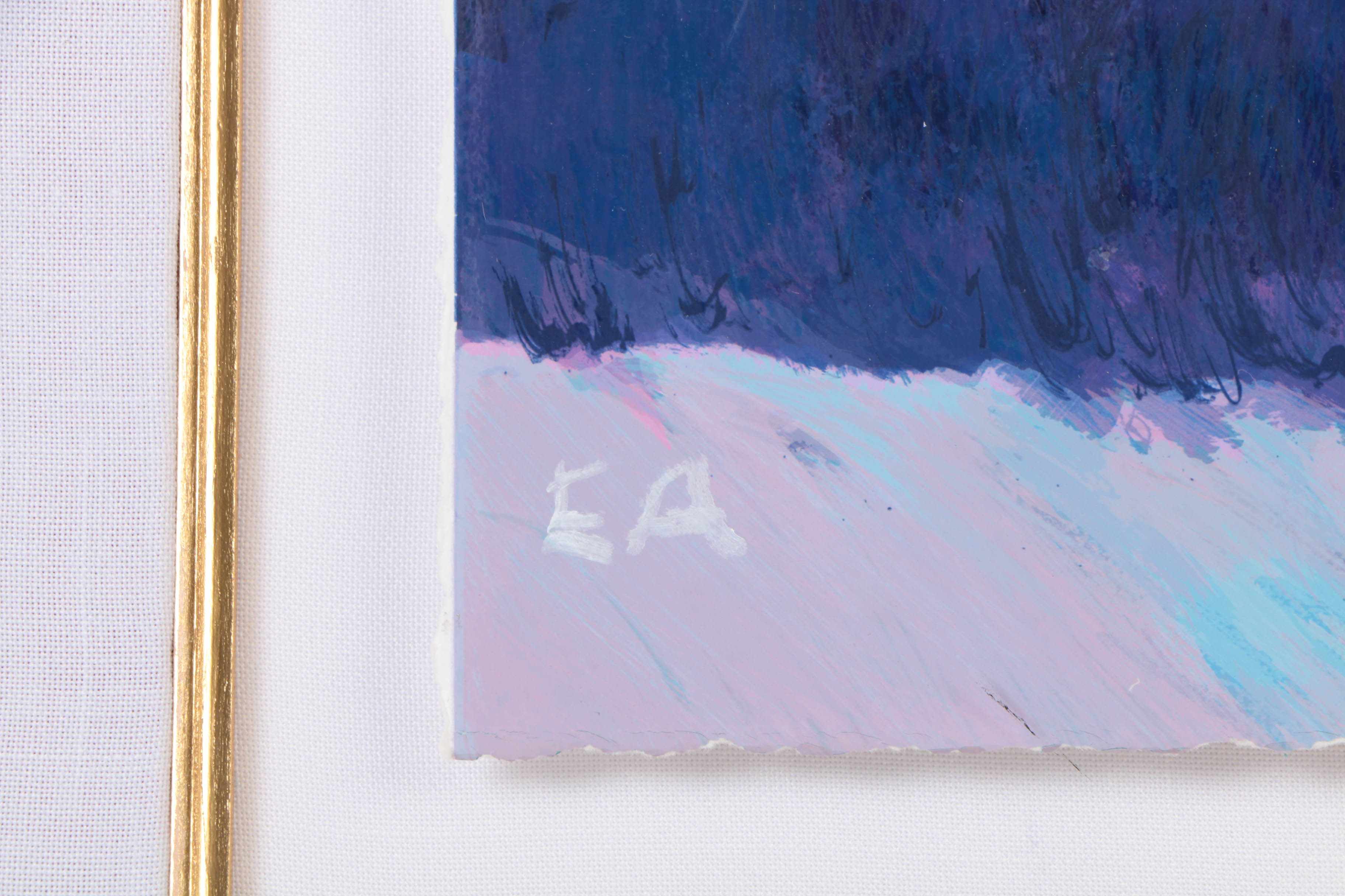 Nicola Simbari Artist's Proof Serigraph on Paper "White Dress"