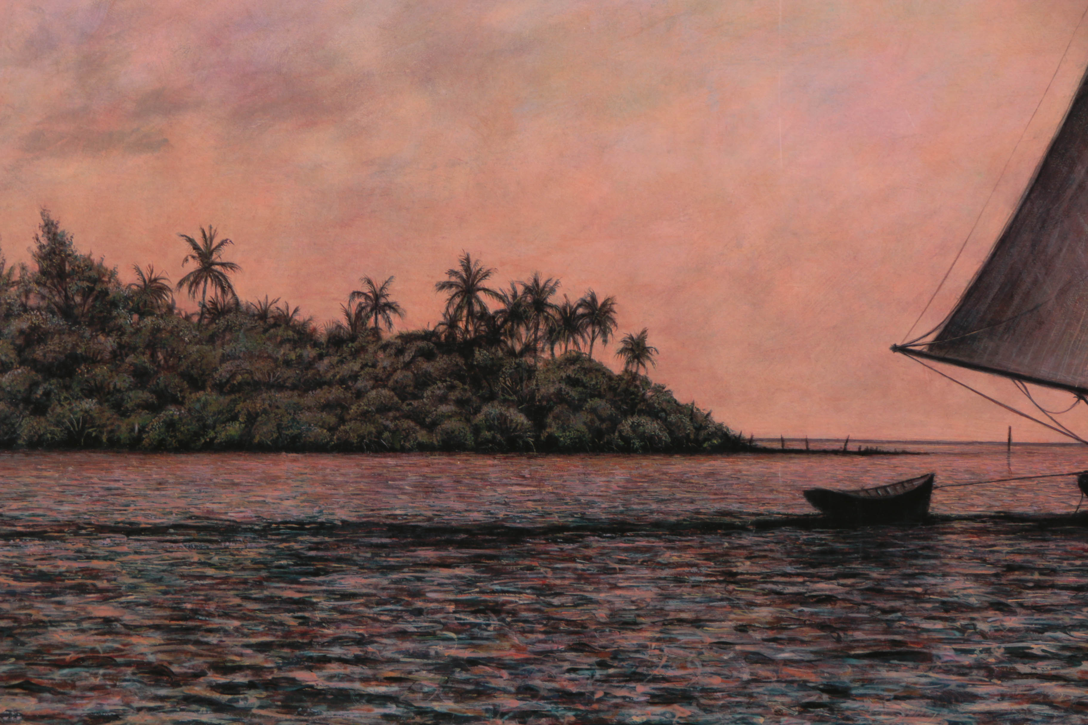 Tripp Harrison Signed Limited Edition Offset Lithograph on Paper "The Twilight"