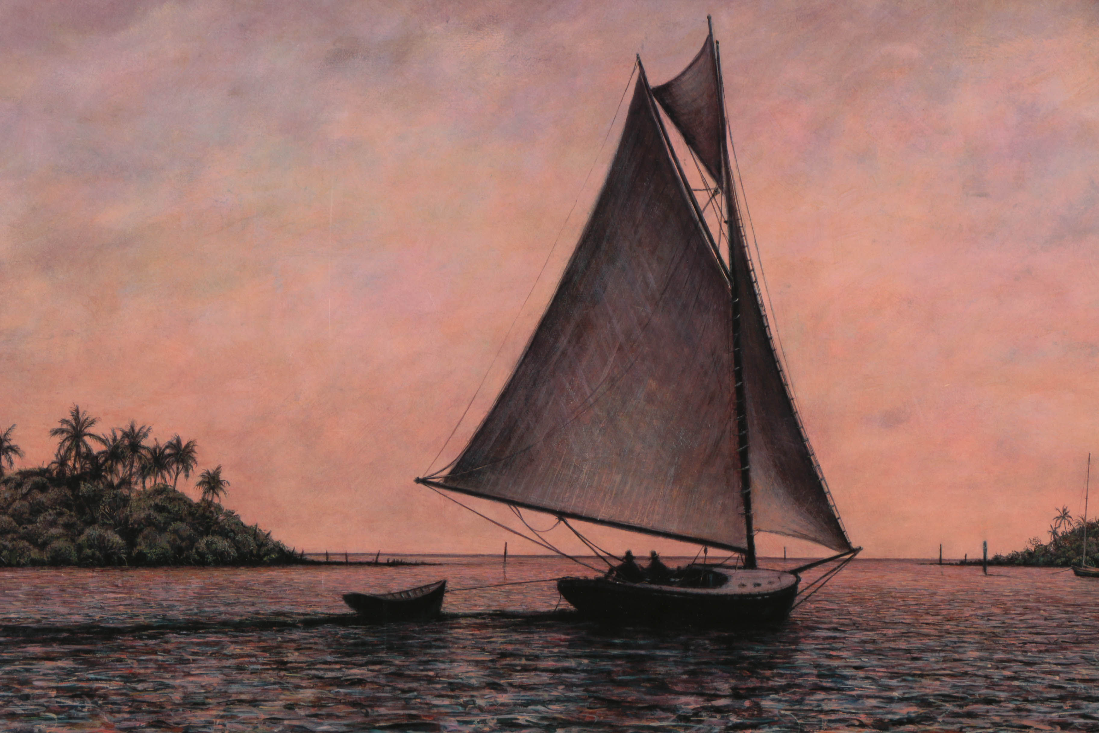 Tripp Harrison Signed Limited Edition Offset Lithograph on Paper "The Twilight"