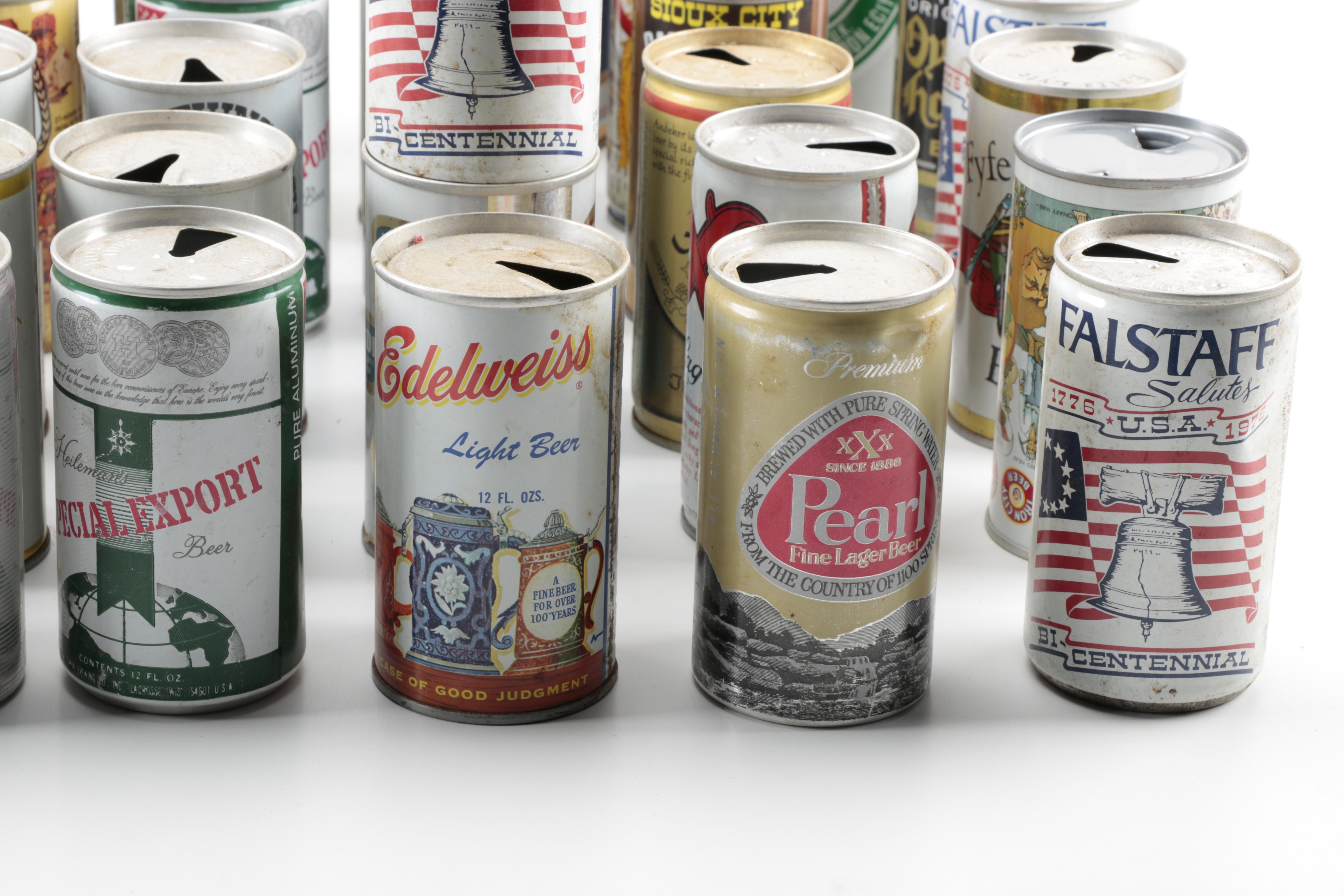 Vintage Beer Cans