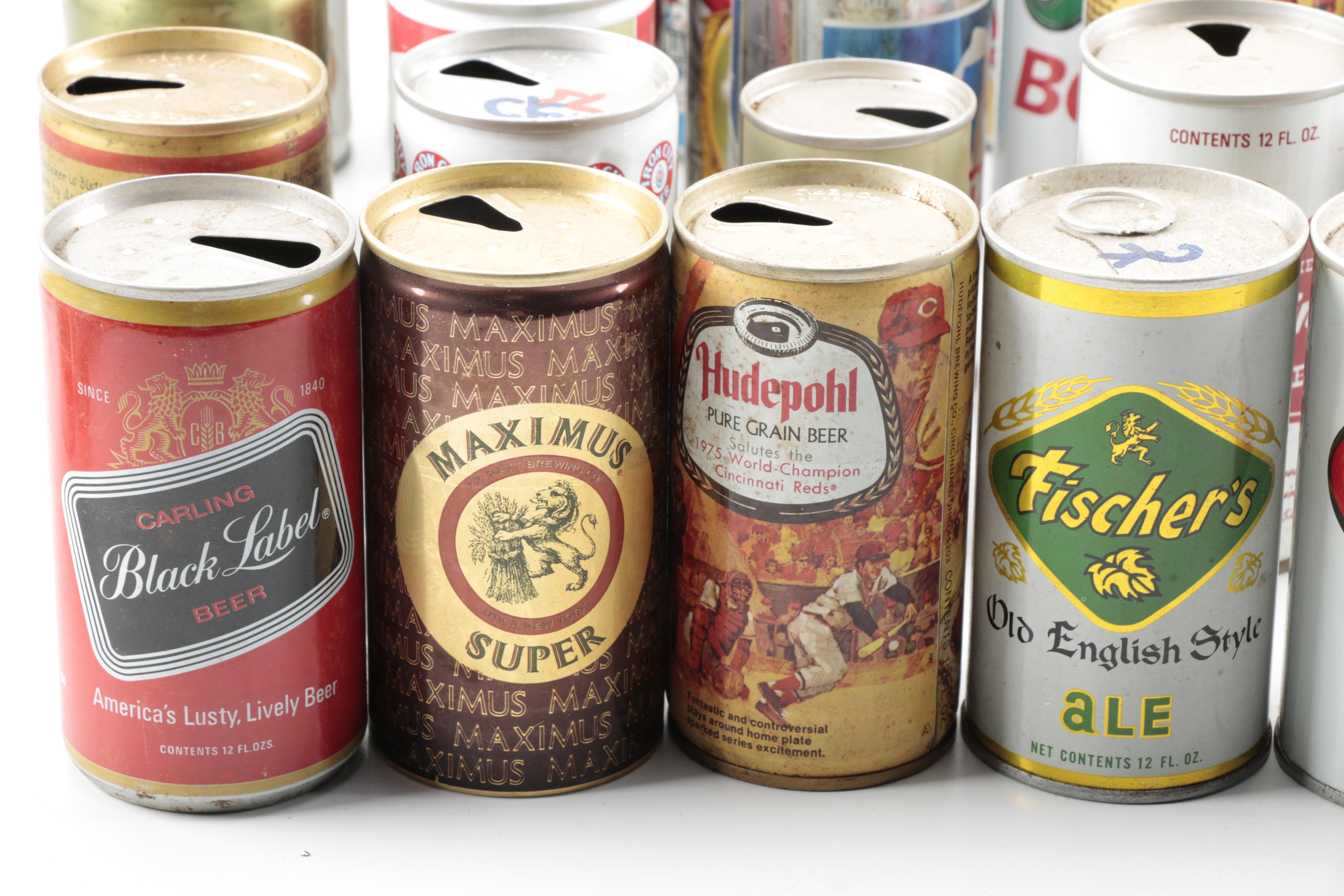Vintage Beer Cans