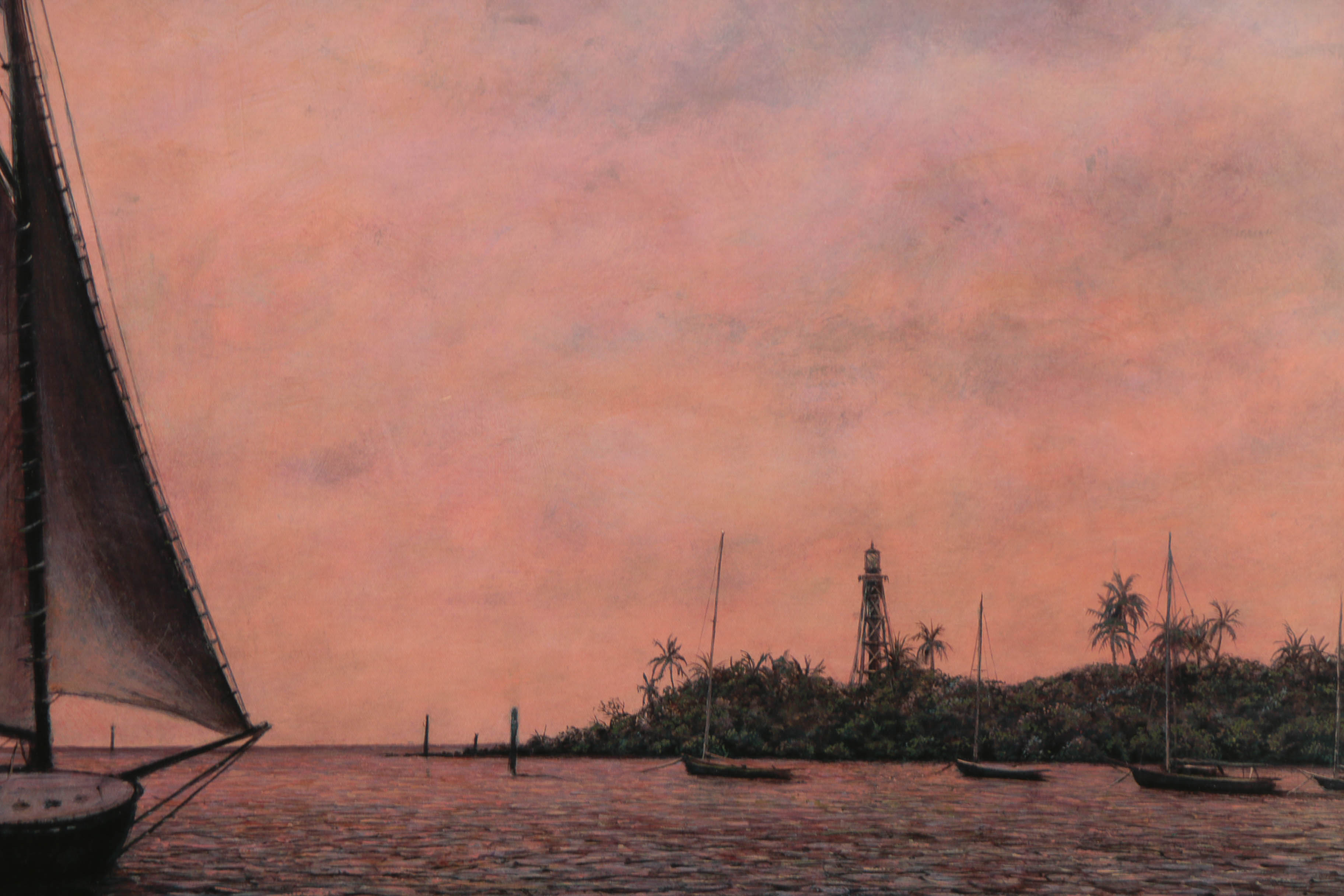 Tripp Harrison Signed Limited Edition Offset Lithograph on Paper "The Twilight"