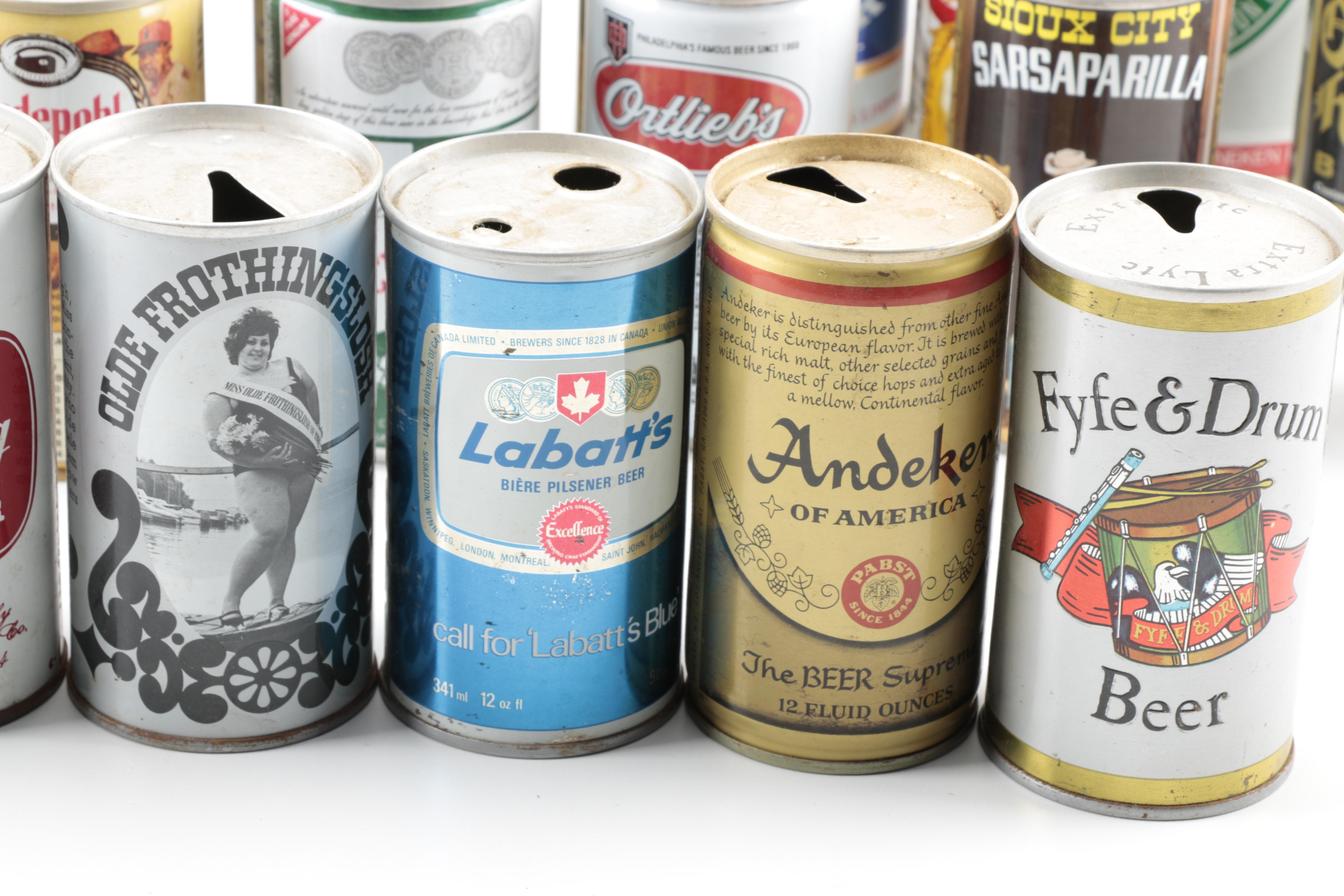 Vintage Beer Cans