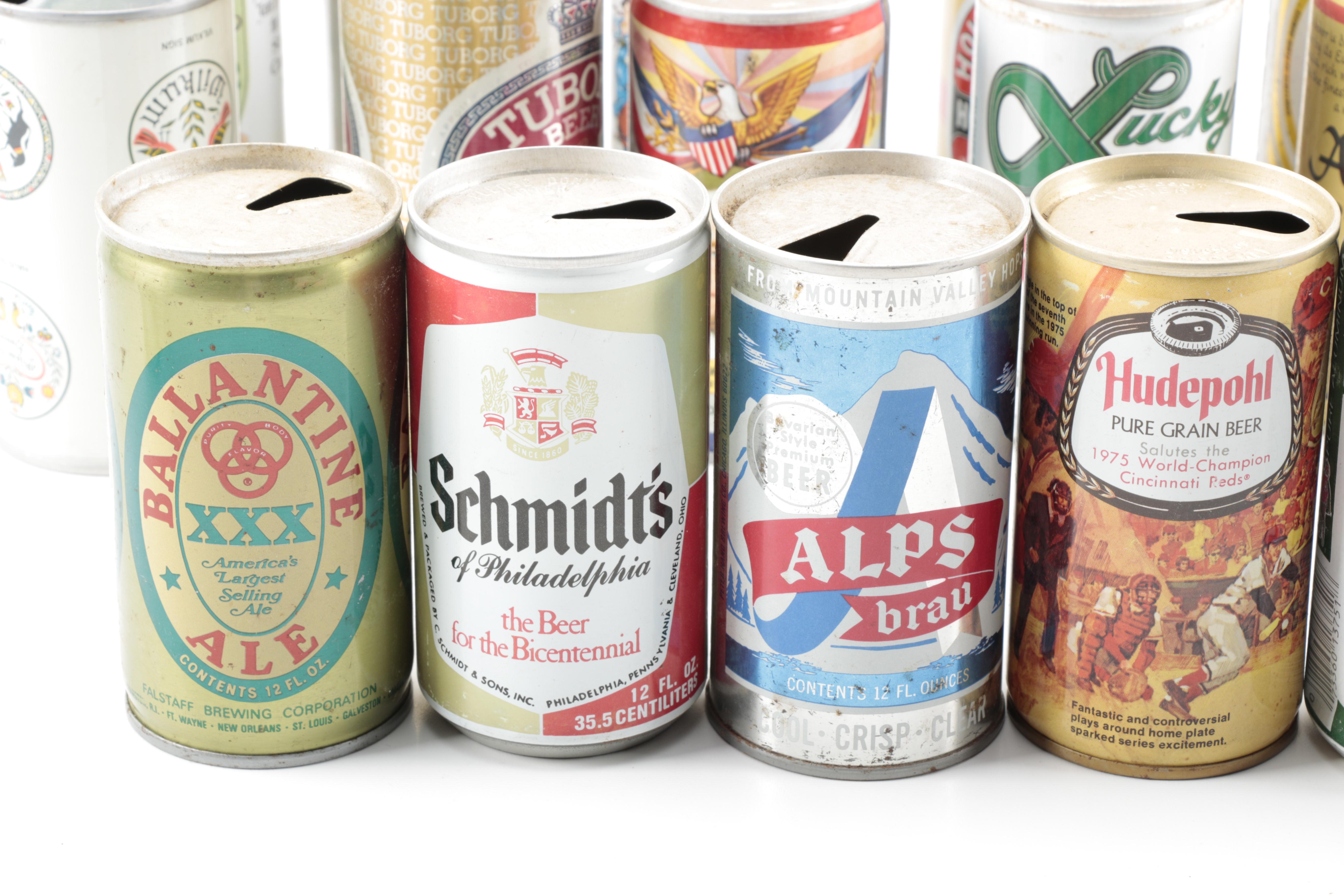 Vintage Beer Cans