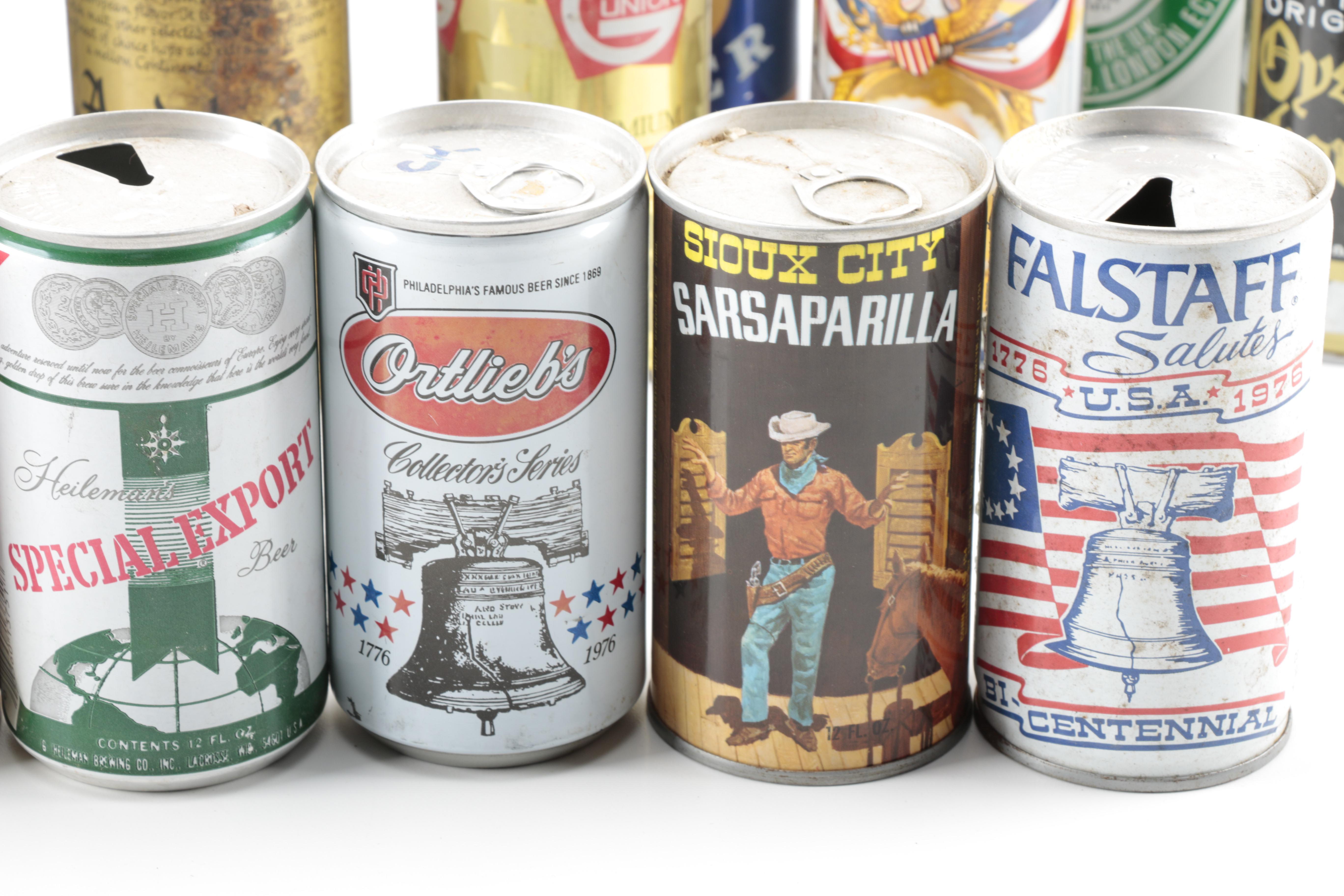 Vintage Beer Cans