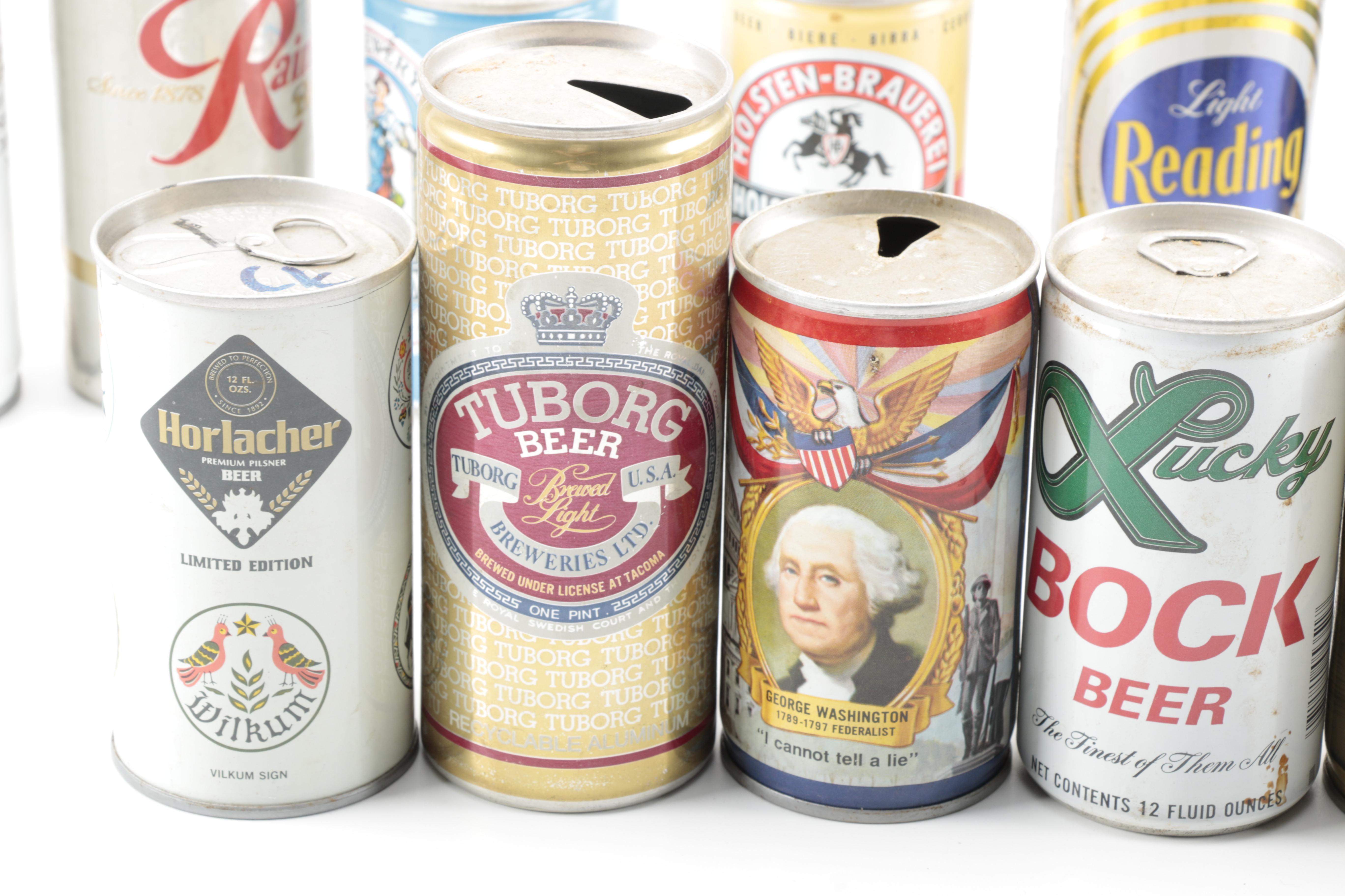 Vintage Beer Cans