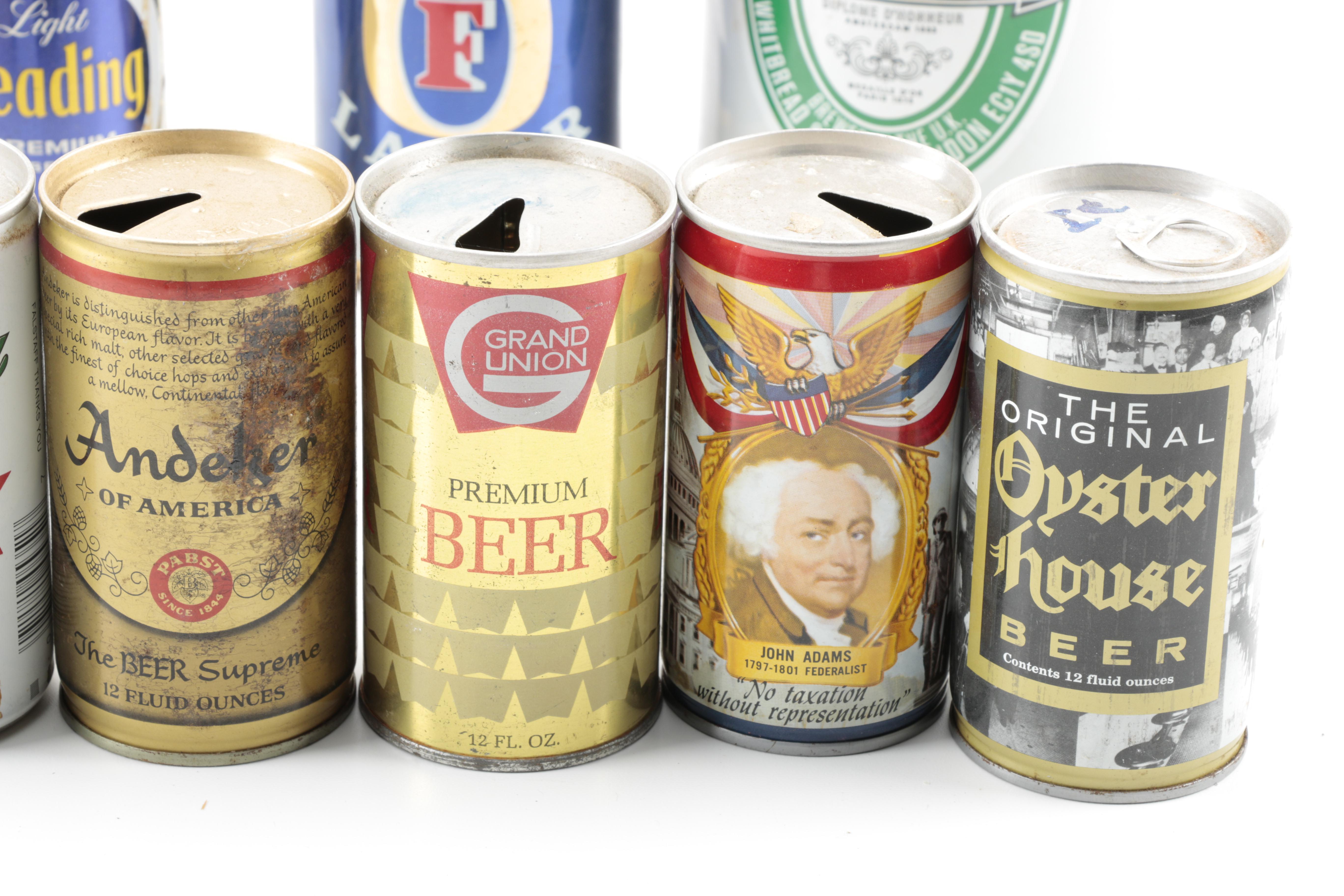 Vintage Beer Cans