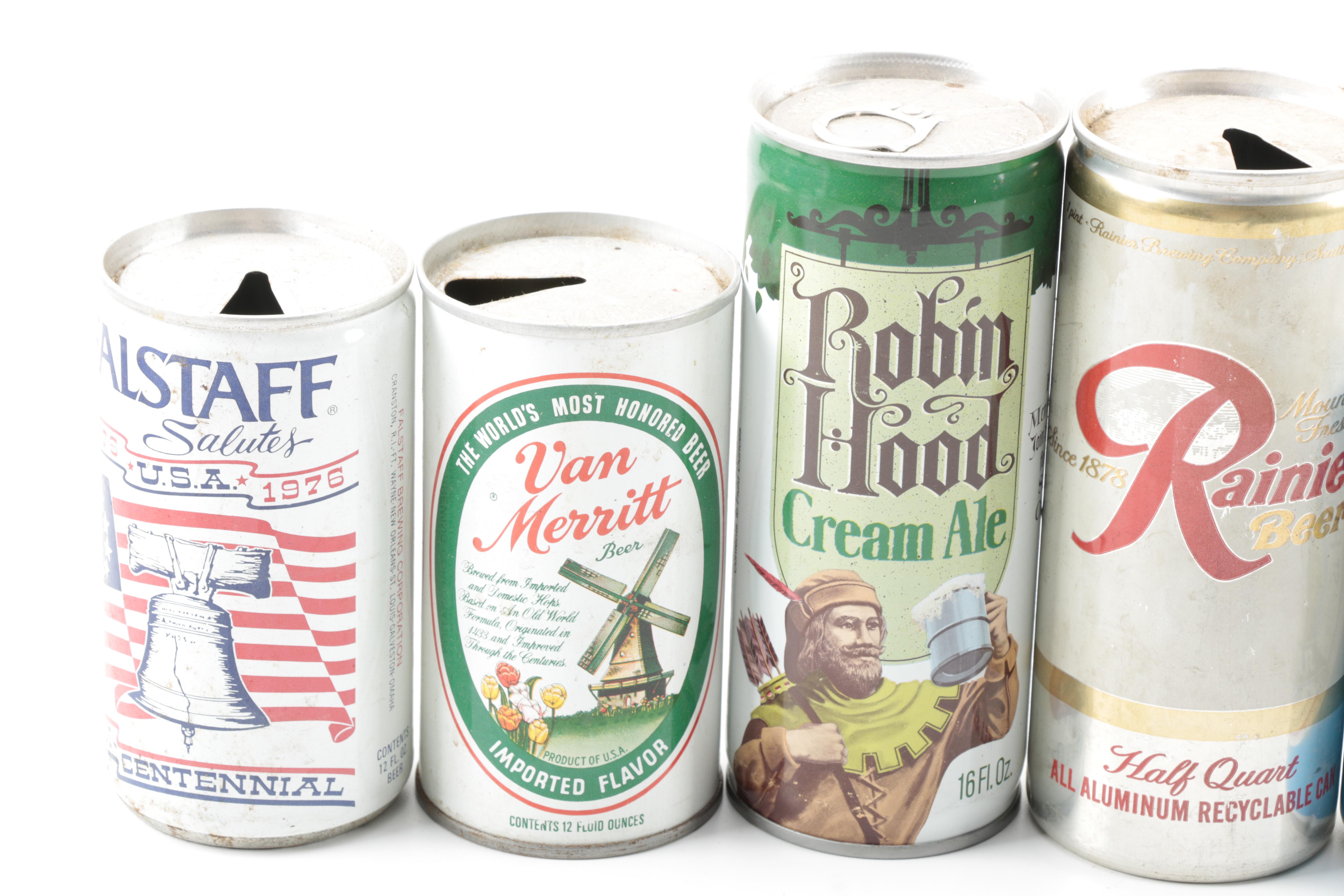 Vintage Beer Cans