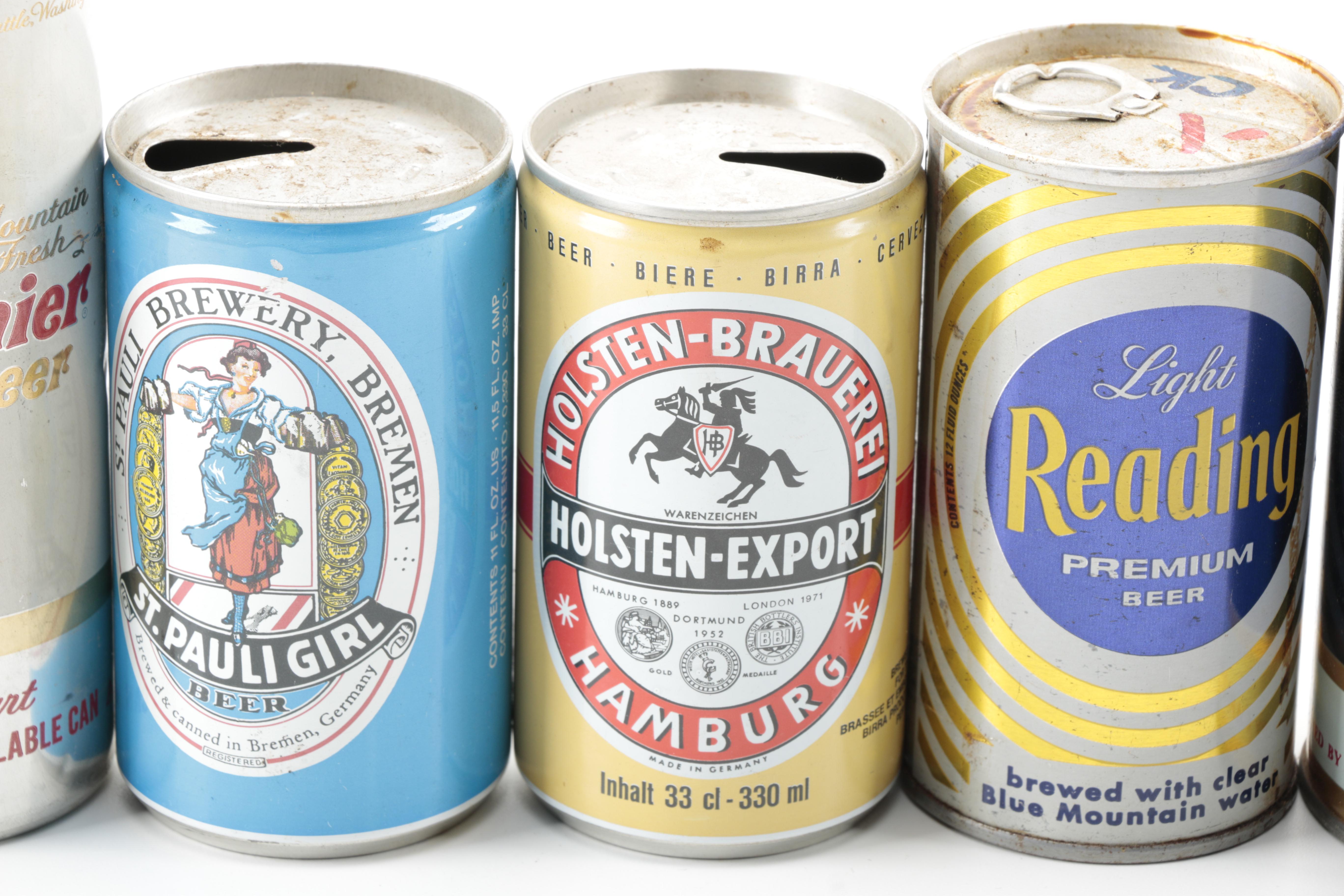 Vintage Beer Cans