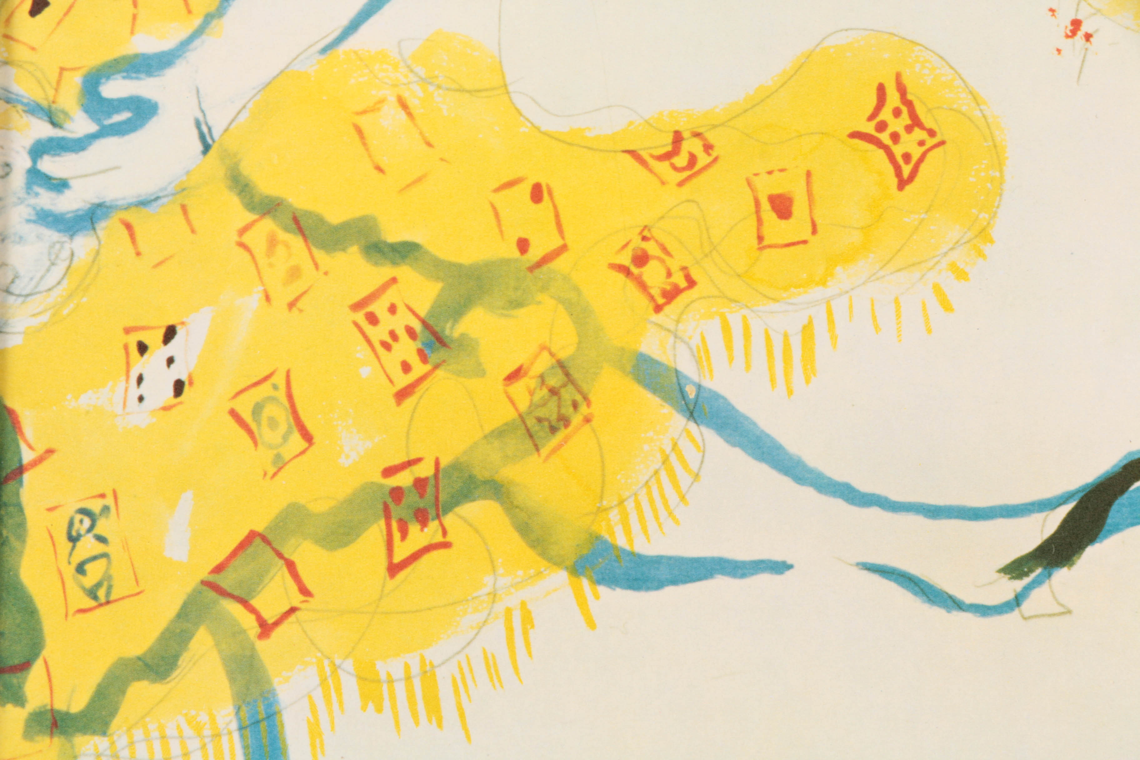 After Marc Chagall Offset Lithograph on Paper "Aleko: The Fortuneteller"