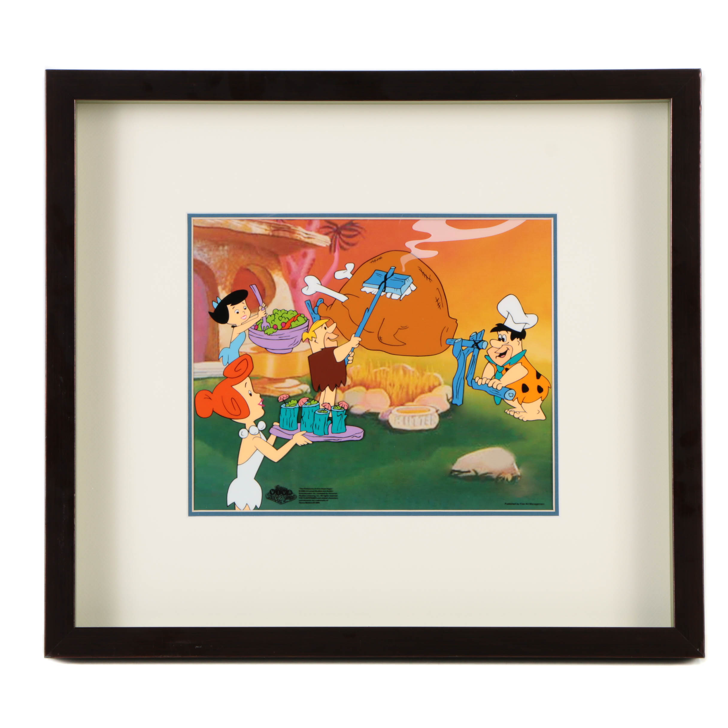 Hannah-Barbera Limited Edition Animation Sericel "Flintstones BBQ"