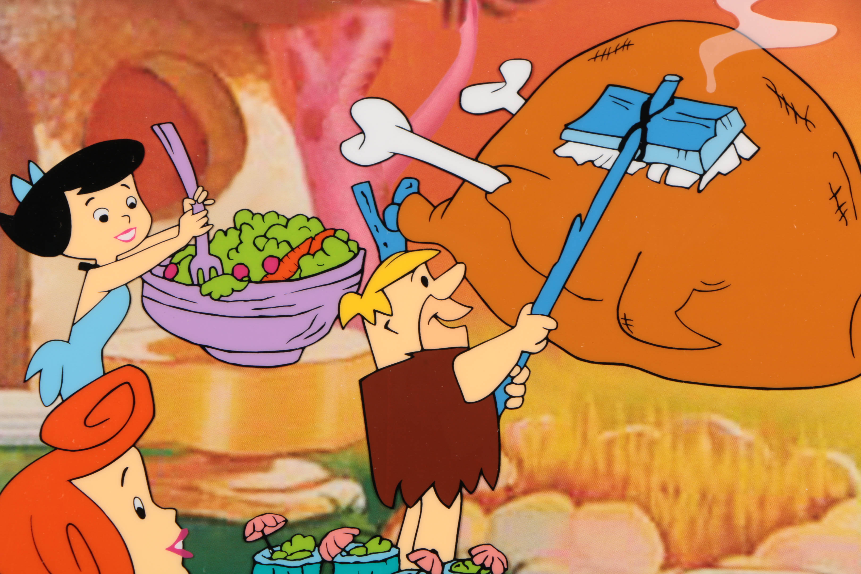 Hannah-Barbera Limited Edition Animation Sericel "Flintstones BBQ"