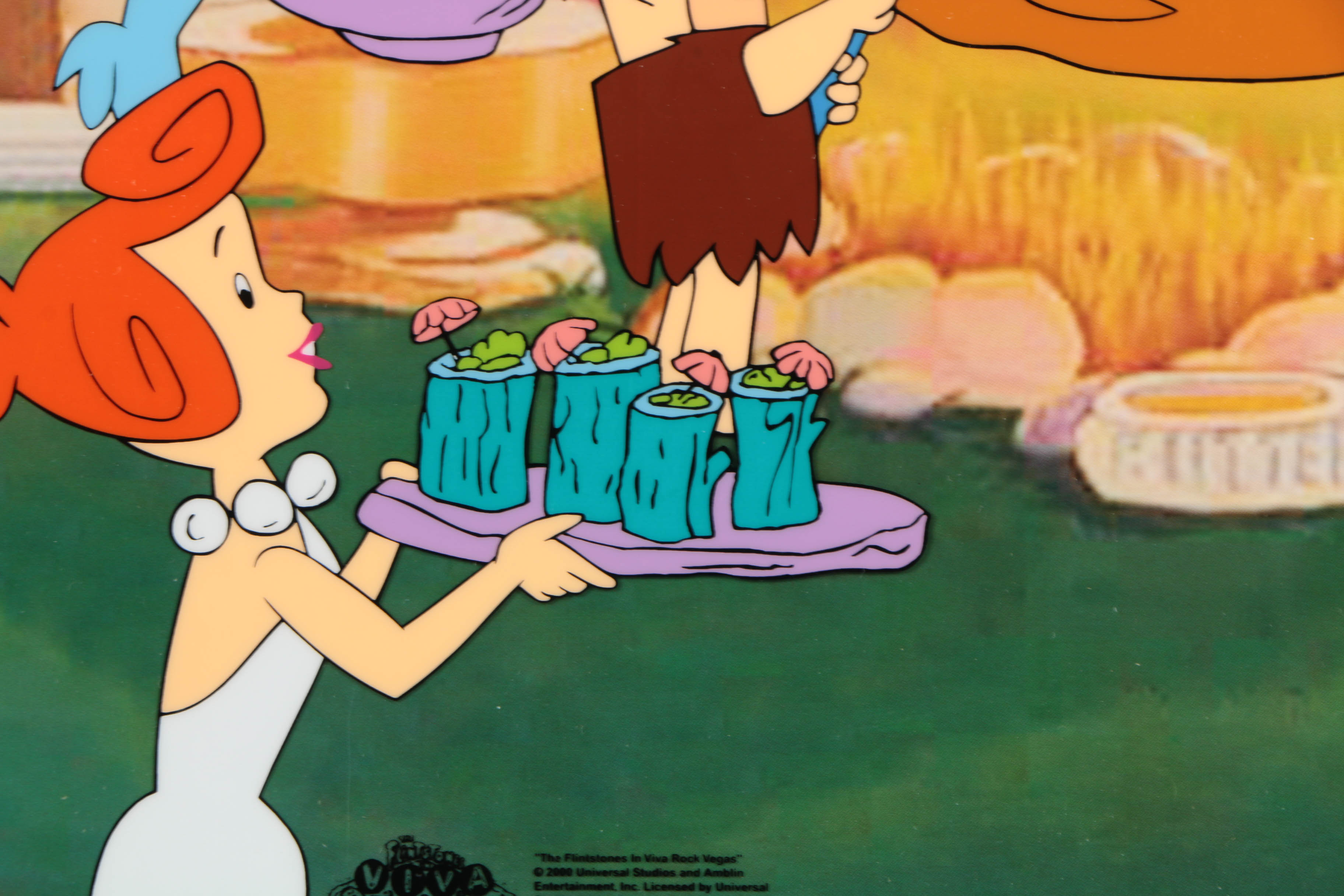 Hannah-Barbera Limited Edition Animation Sericel "Flintstones BBQ"