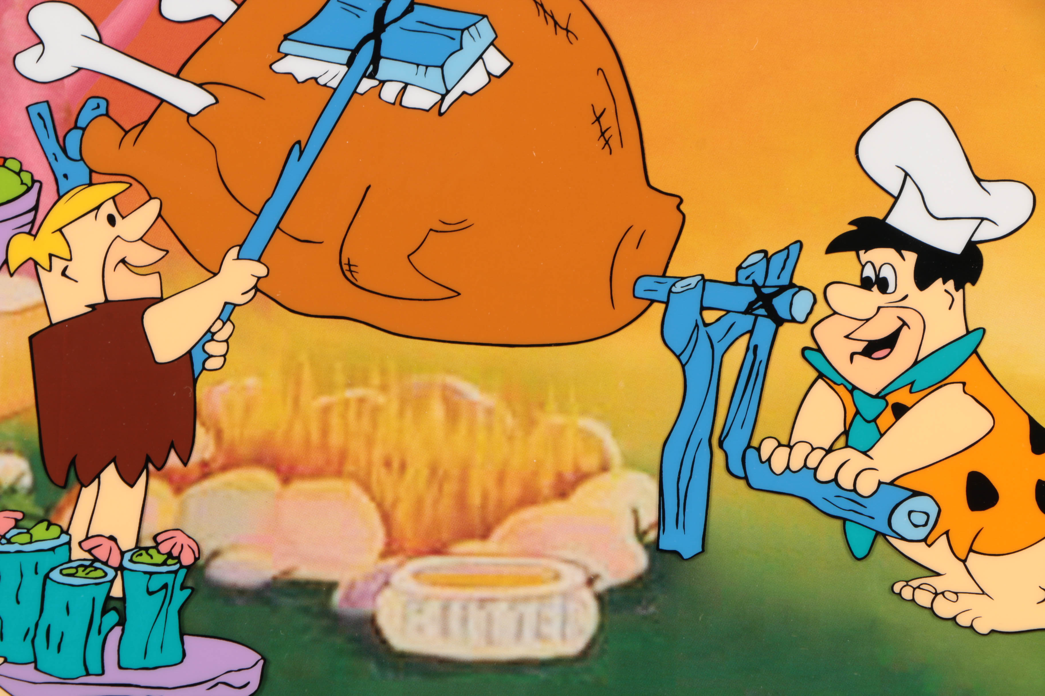 Hannah-Barbera Limited Edition Animation Sericel "Flintstones BBQ"