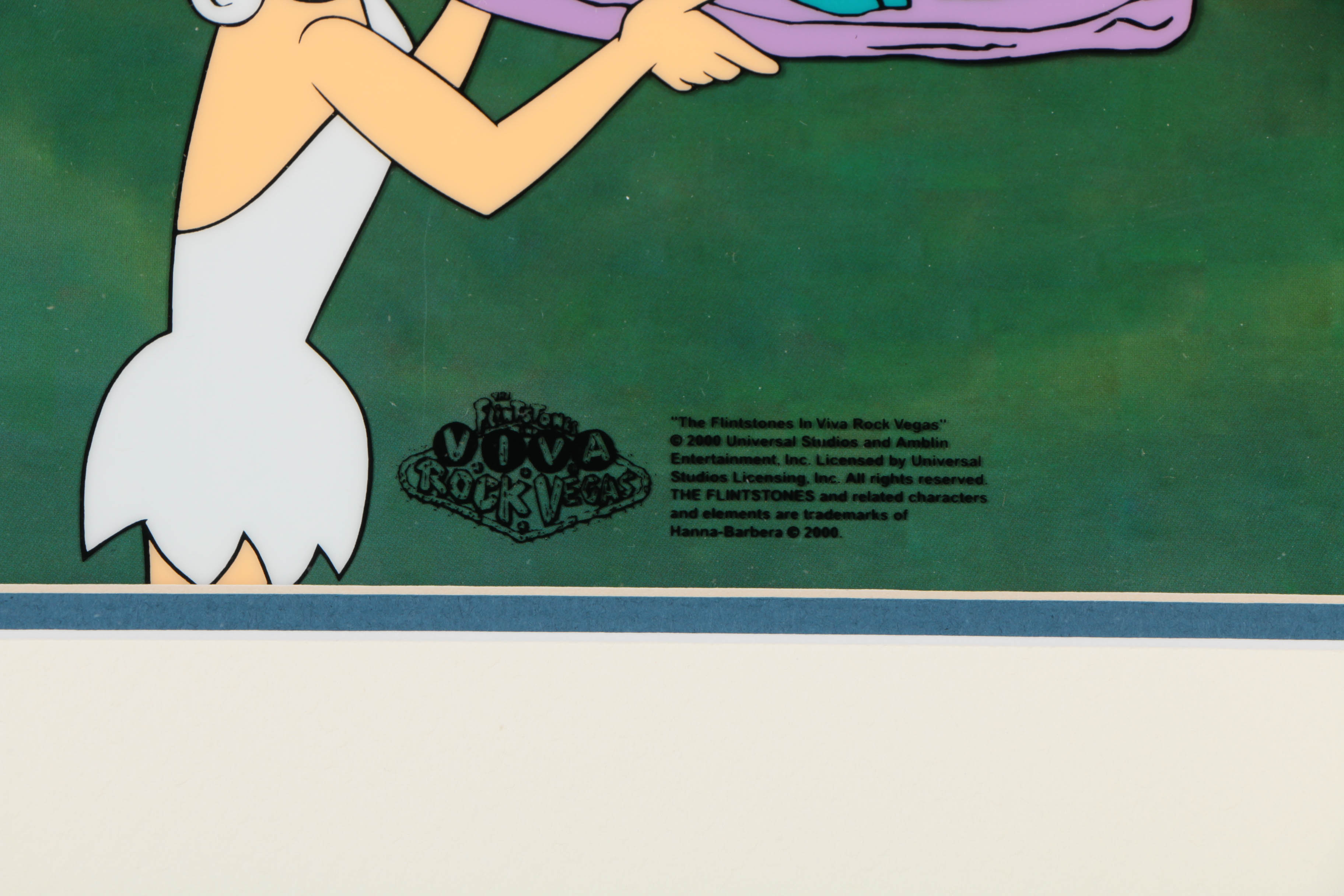 Hannah-Barbera Limited Edition Animation Sericel "Flintstones BBQ"