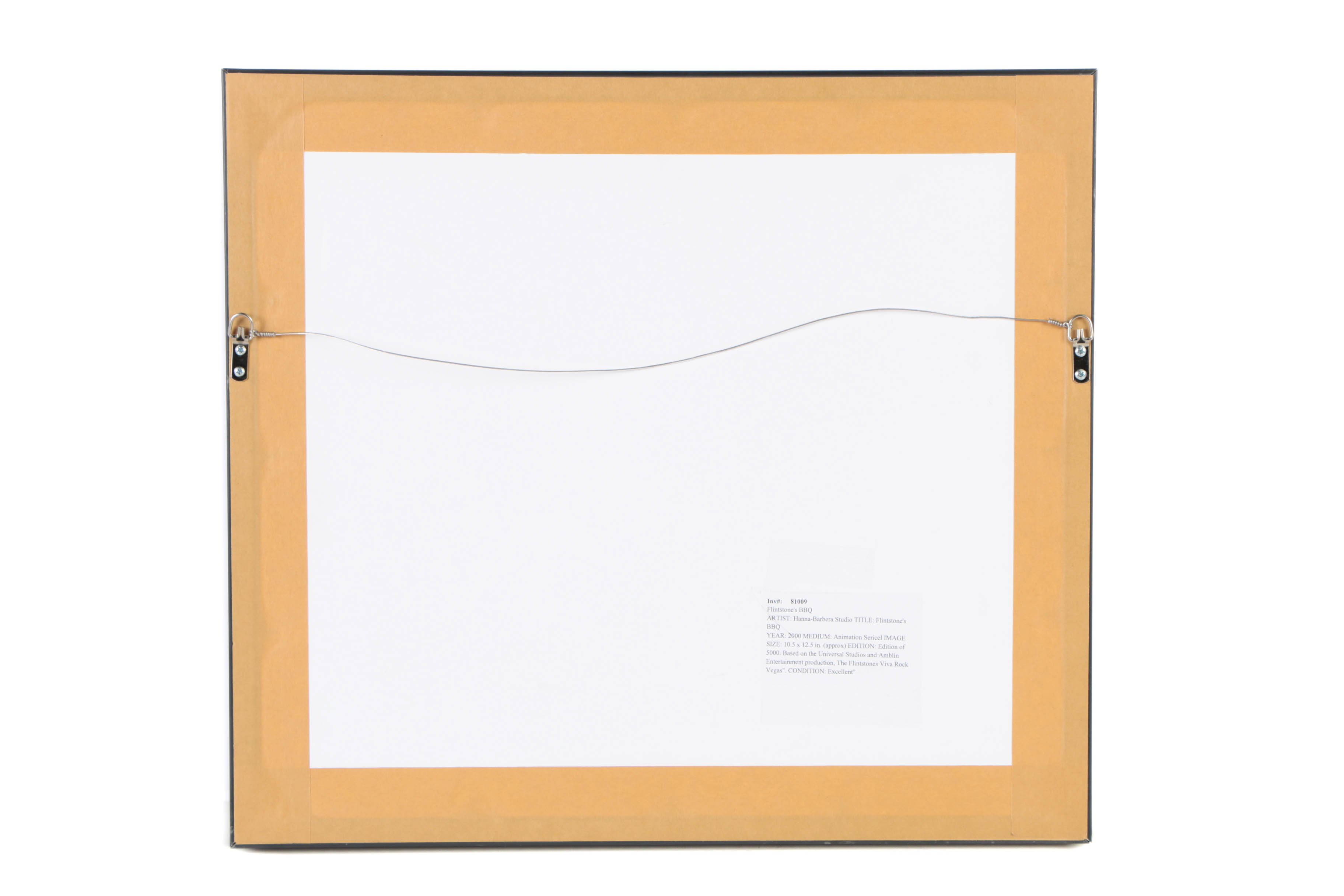 Hannah-Barbera Limited Edition Animation Sericel "Flintstones BBQ"