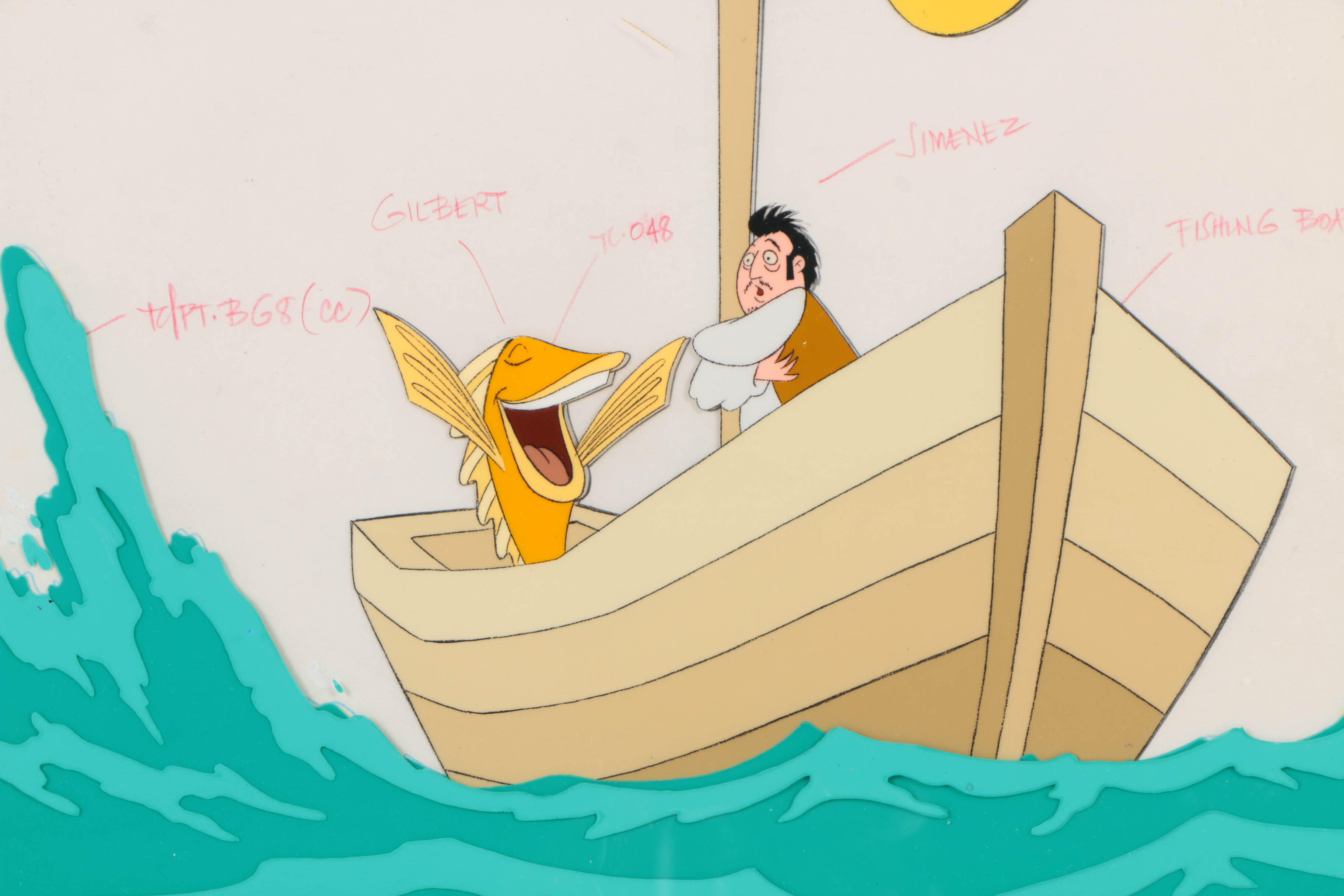 Pair of Sericells of Animation Scenes