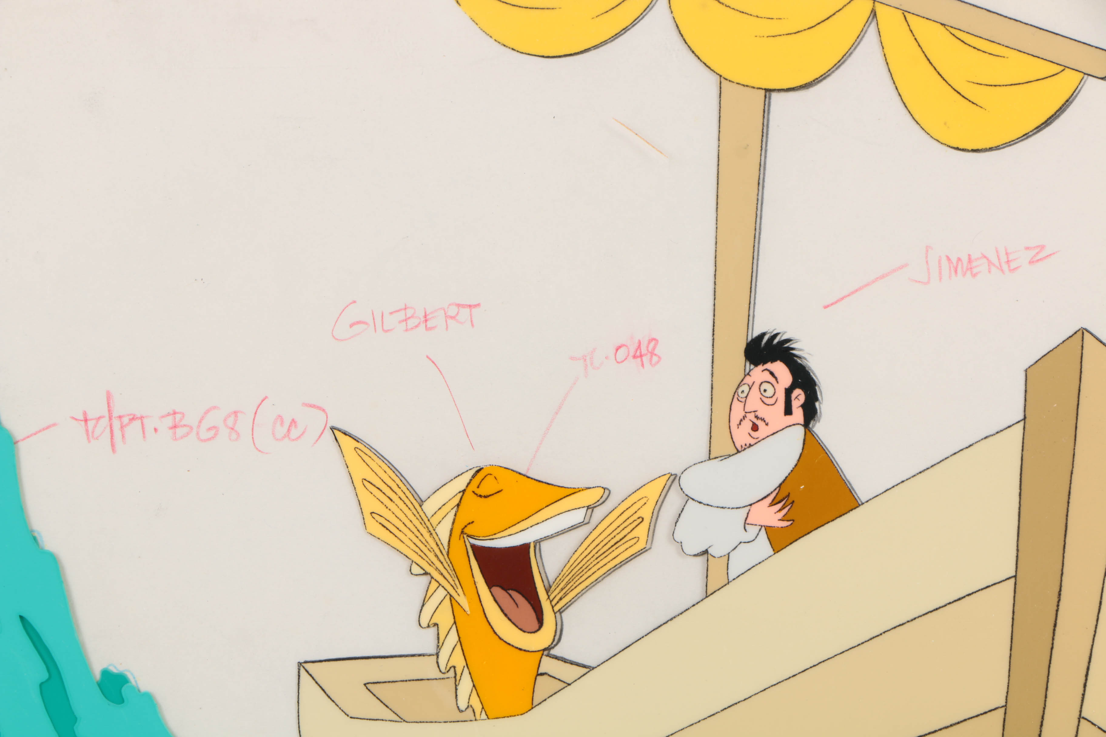 Pair of Sericells of Animation Scenes