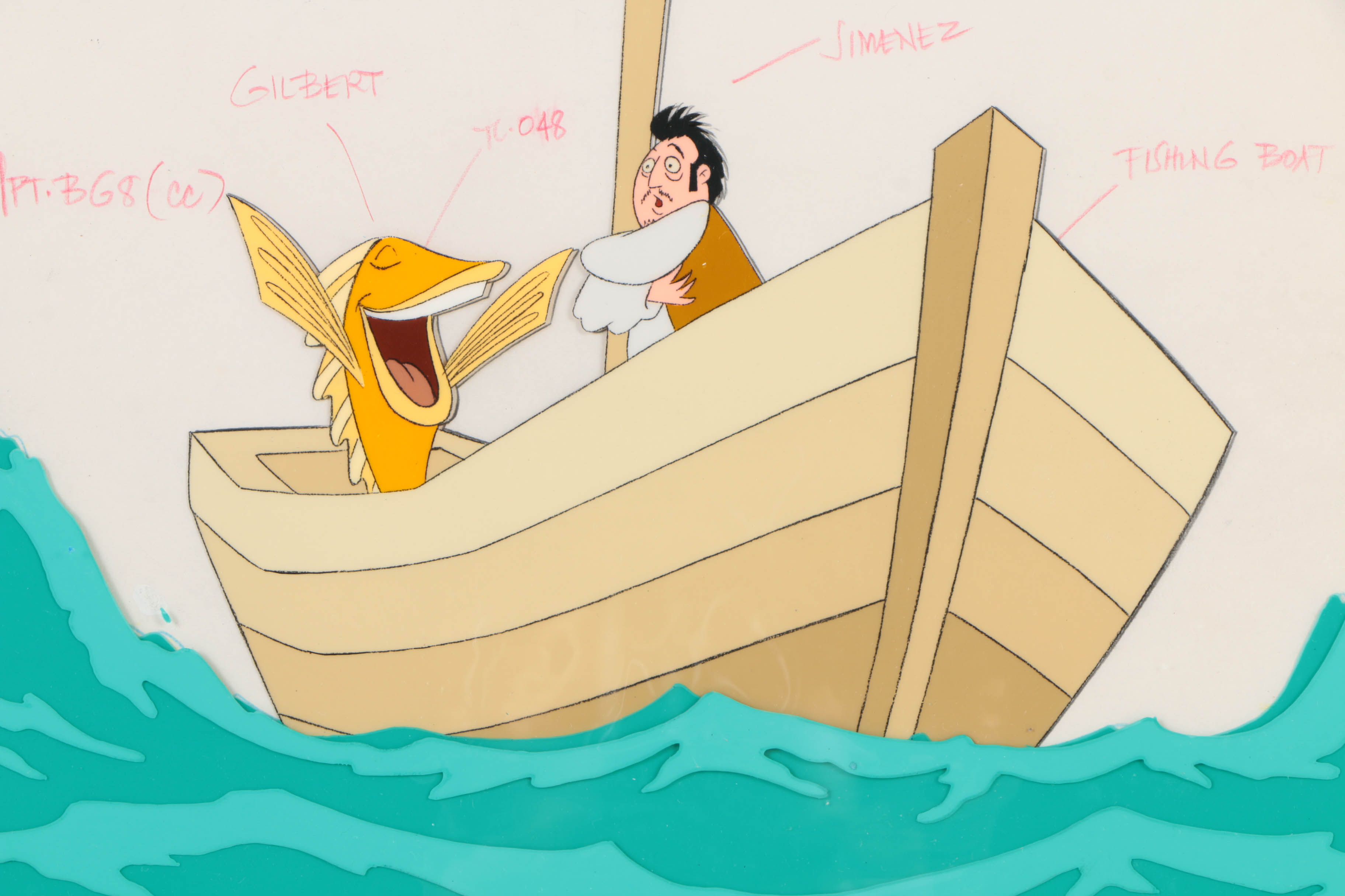 Pair of Sericells of Animation Scenes