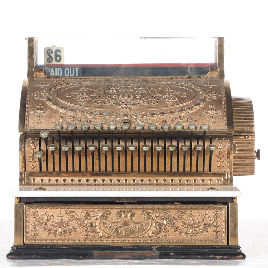 Antique National Cash Register