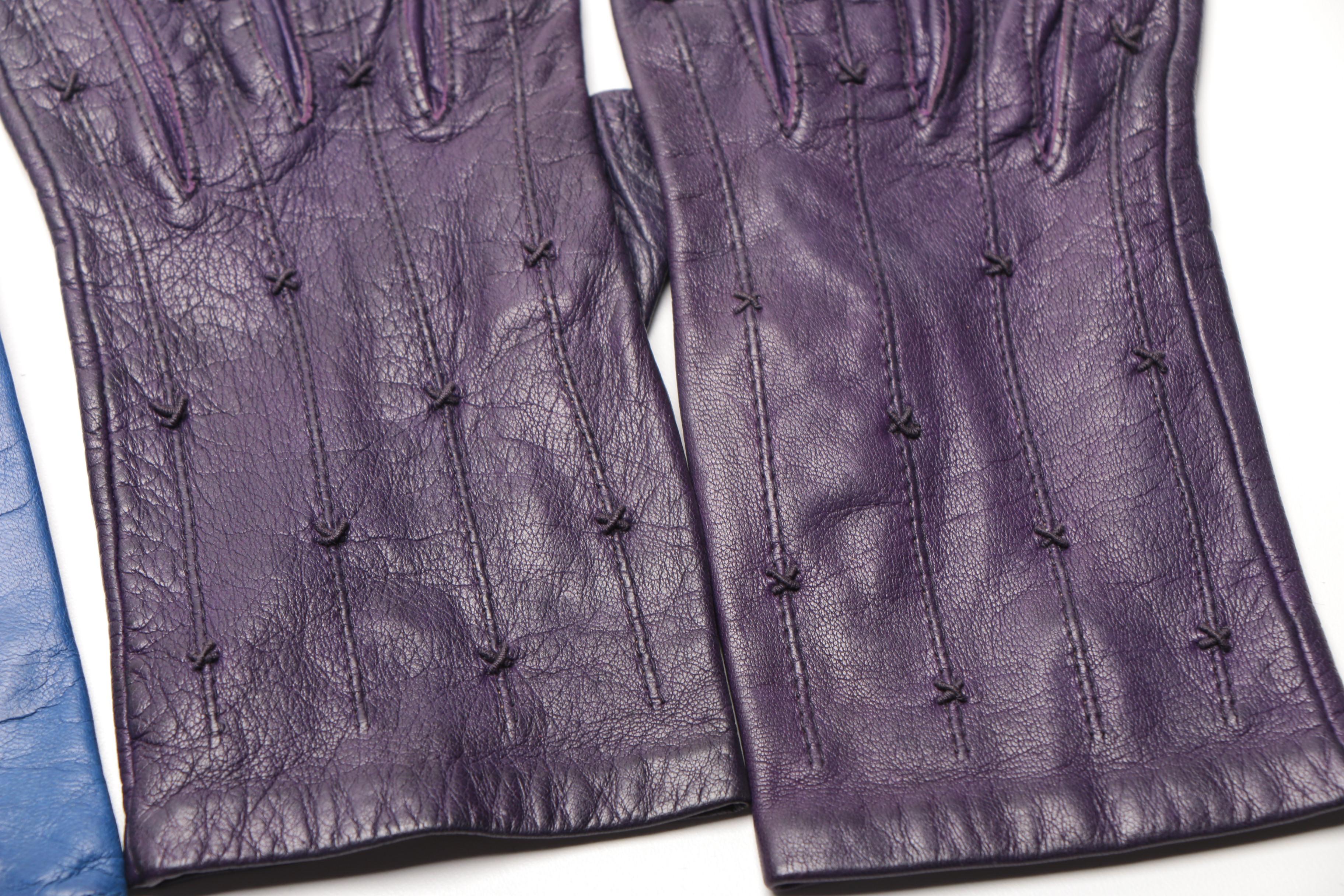 Leather Gloves Including Saks Fifth avenue