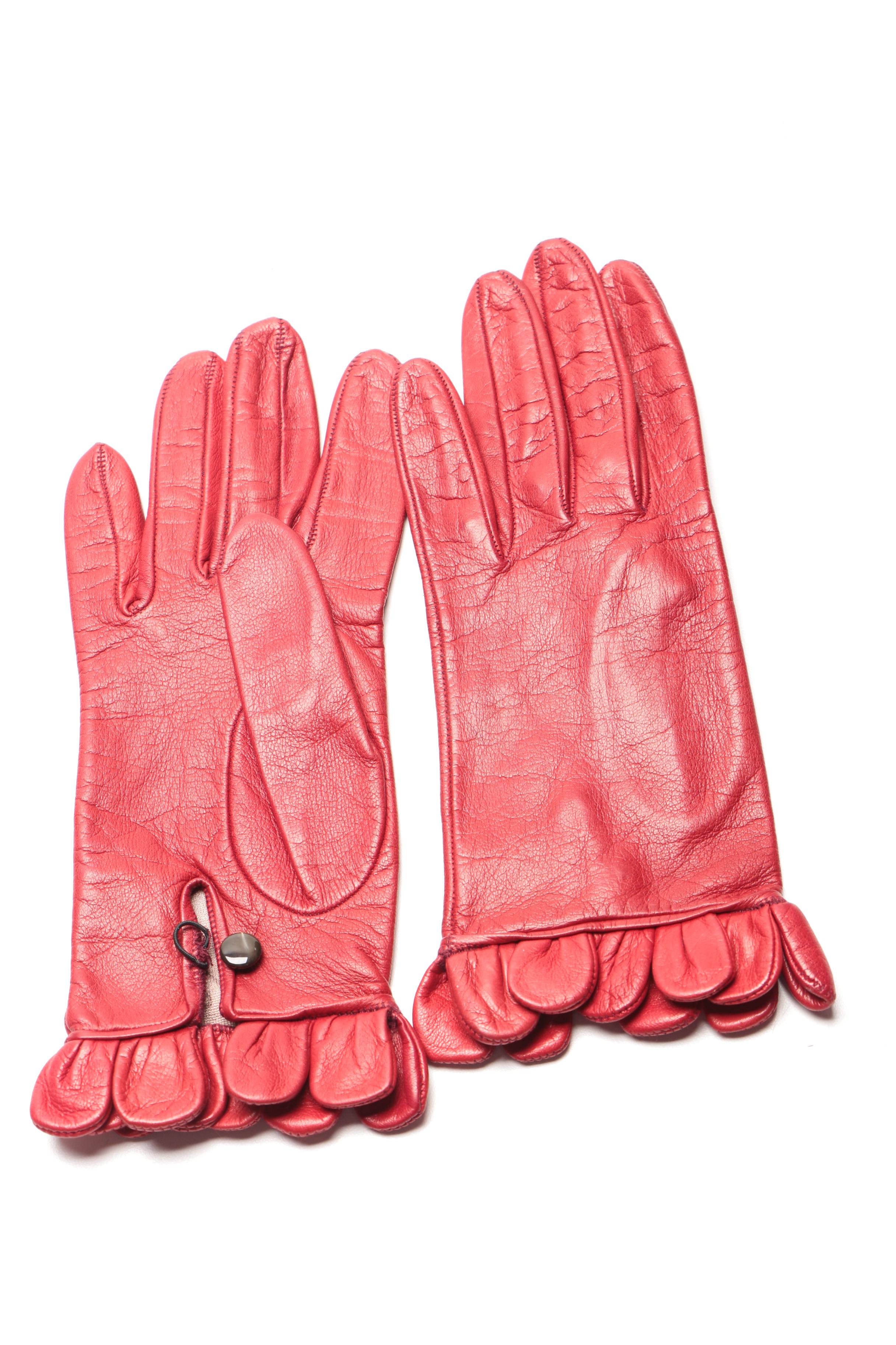 Leather Gloves Including Saks Fifth avenue