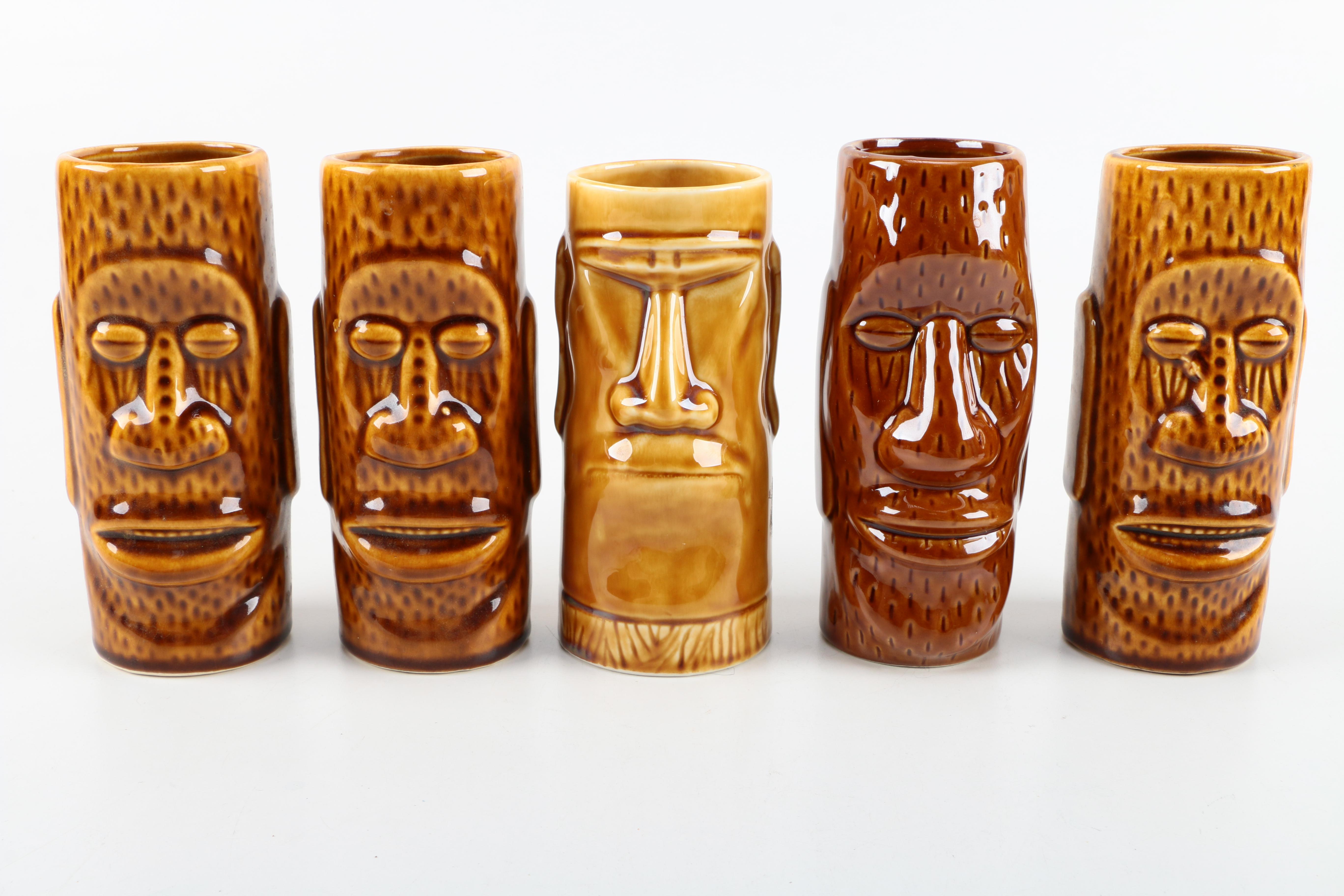 Vintage Tiki Mugs and Accessories